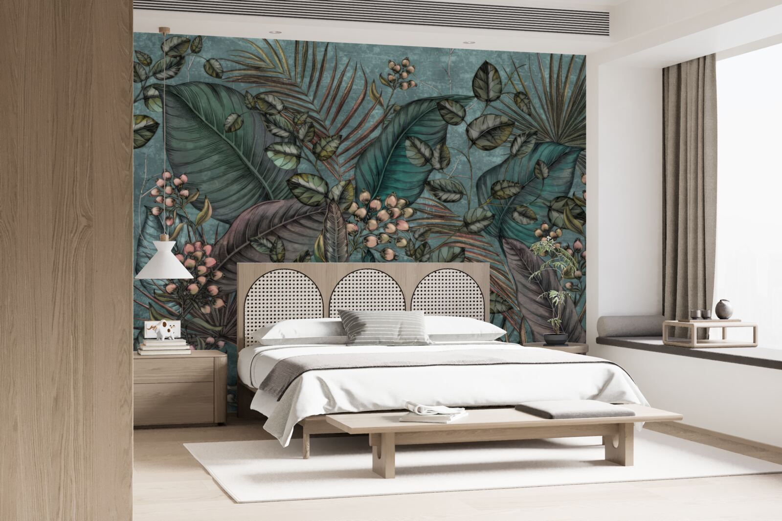 Fototapeta tło ciemnych liści