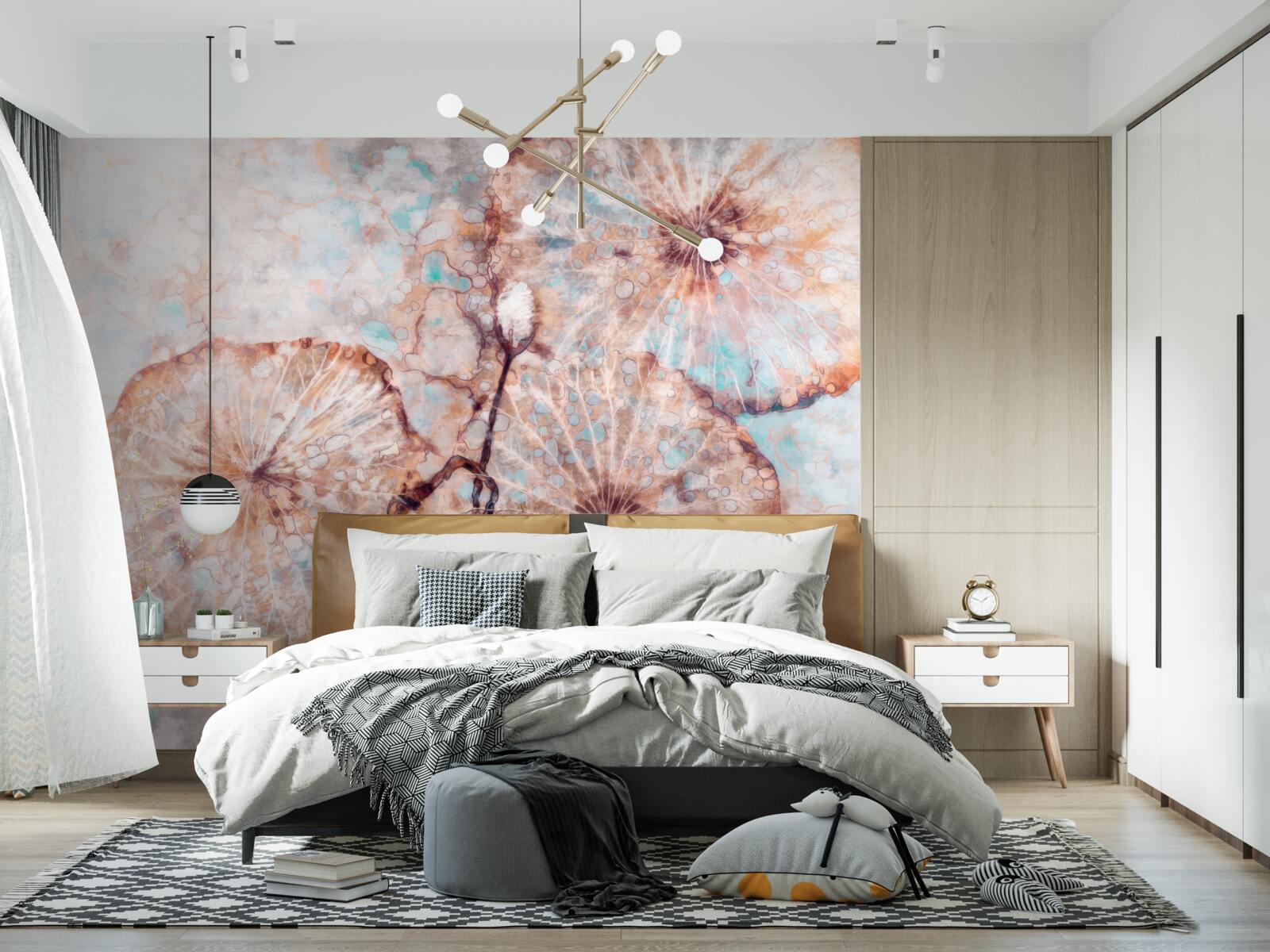 Fototapeta roślina przedstawiona w niecodzienny sposób