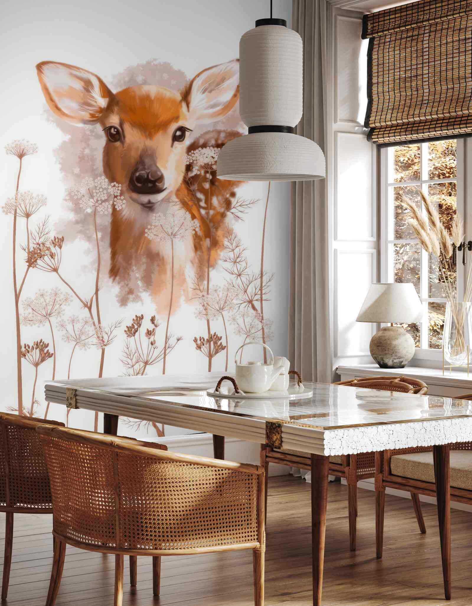 Fototapeta na zdjęciu jelonek