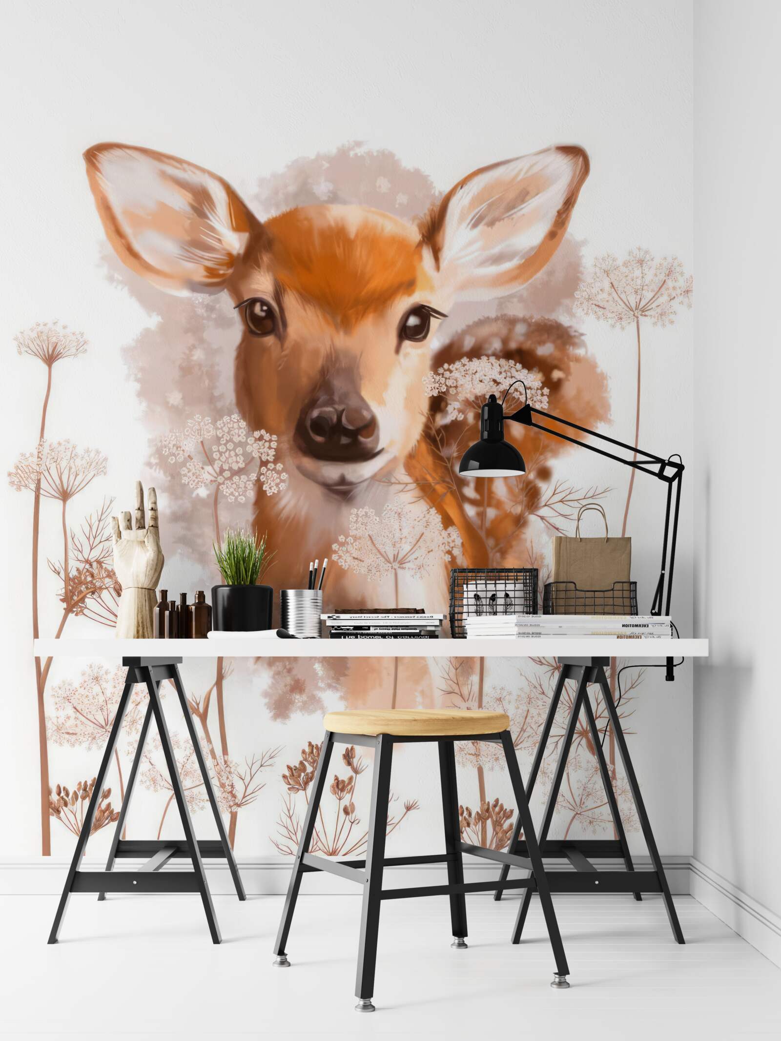 Fototapeta na zdjęciu jelonek