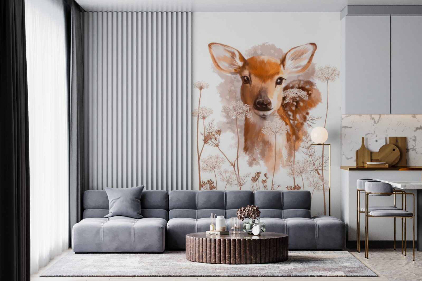 Fototapeta na zdjęciu jelonek