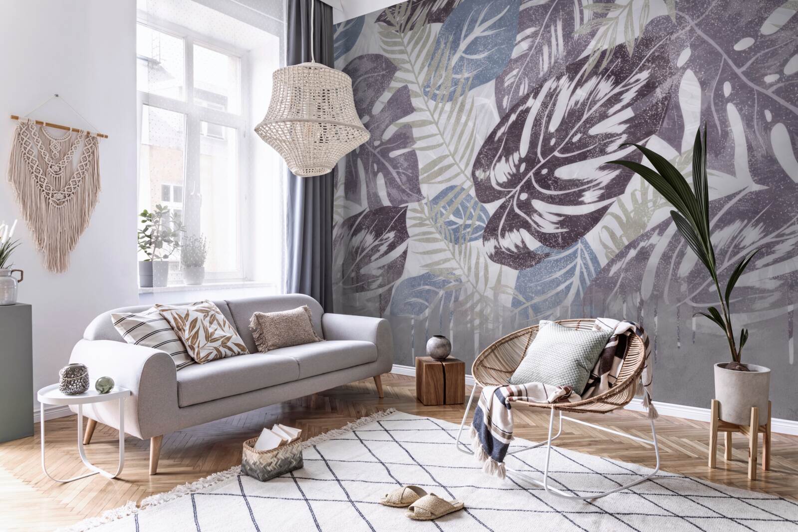 Fototapeta duże liście