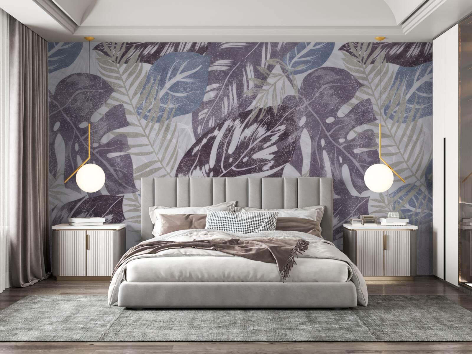 Fototapeta duże liście