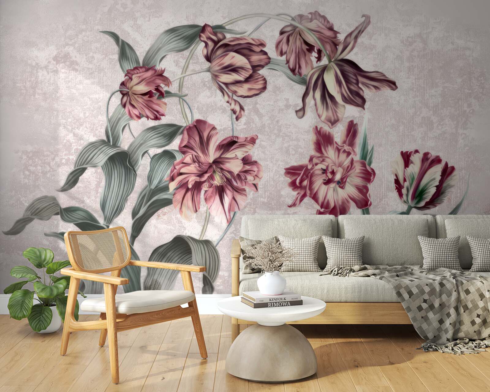 Fototapeta kwiaty, które jeszcze się nie obudziły