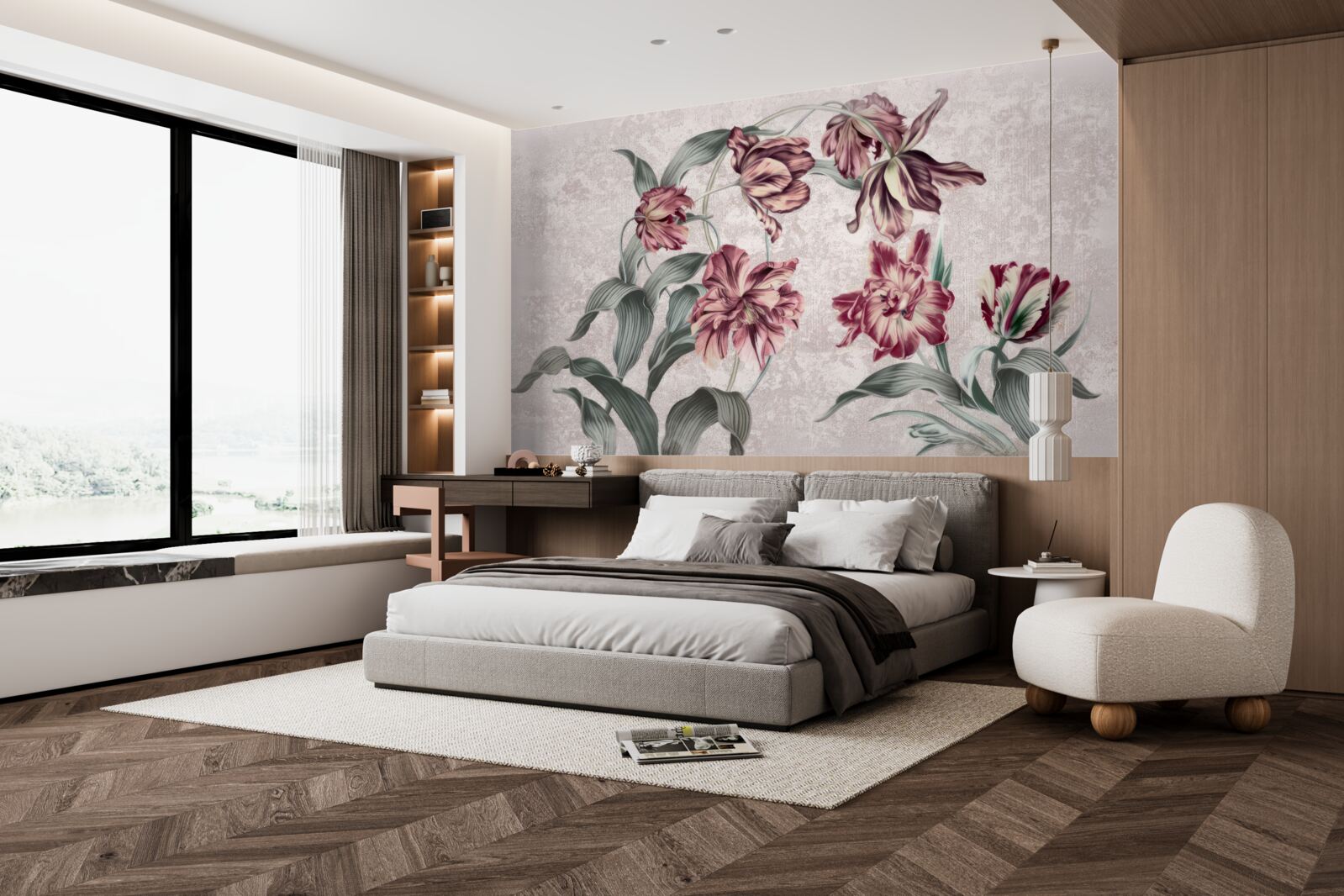 Fototapeta kwiaty, które jeszcze się nie obudziły