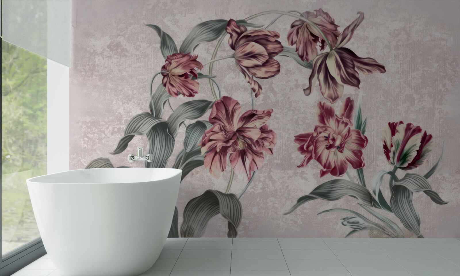 Fototapeta kwiaty, które jeszcze się nie obudziły