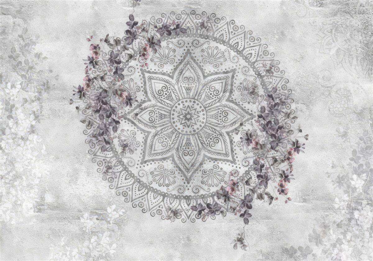 Fototapeta piękny obraz wśród kwiatów