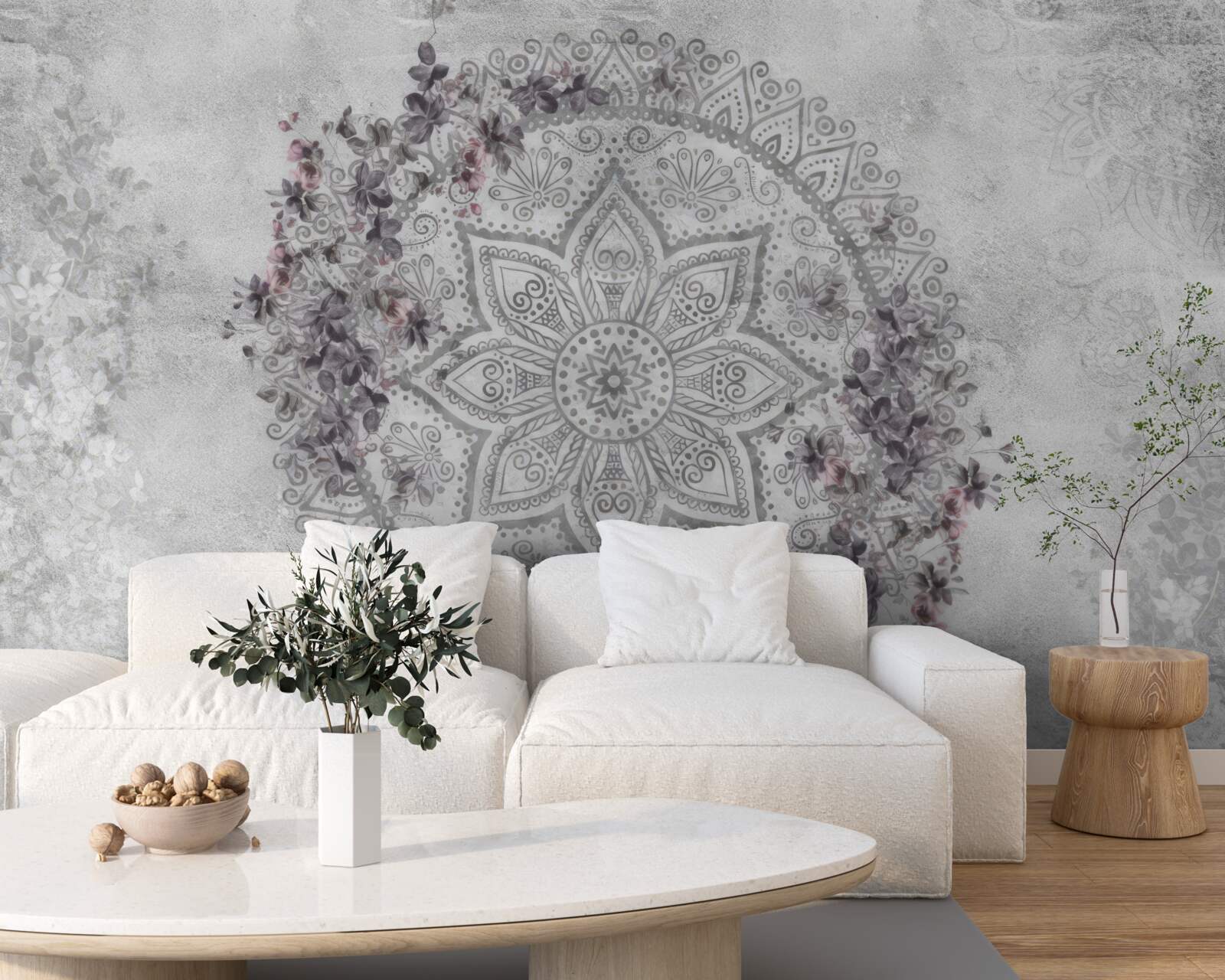 Fototapeta piękny obraz wśród kwiatów