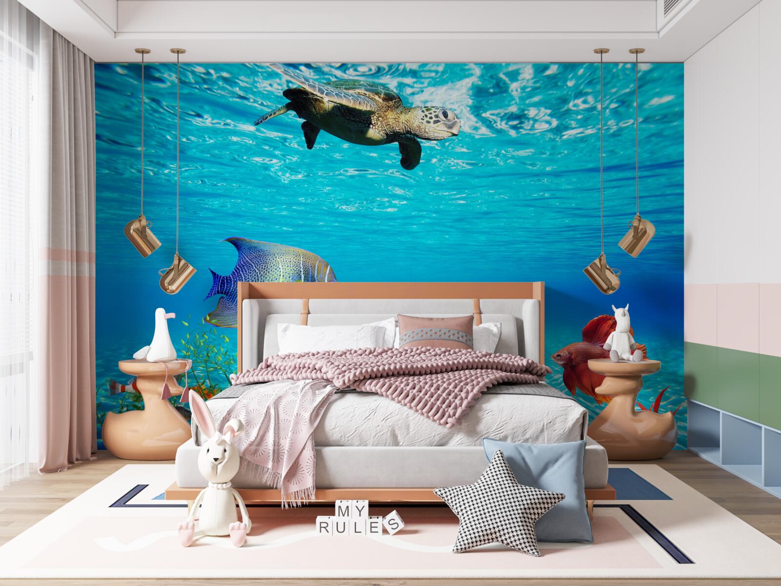 Fototapeta morscy mieszkańcy głębin oceanu