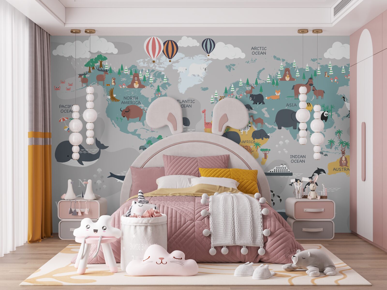 Fototapeta traktaty pokojowe z mieszkańcami kontynentów