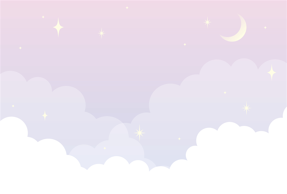 Fototapeta niebo jest w ramionach snu i świecących gwiazd