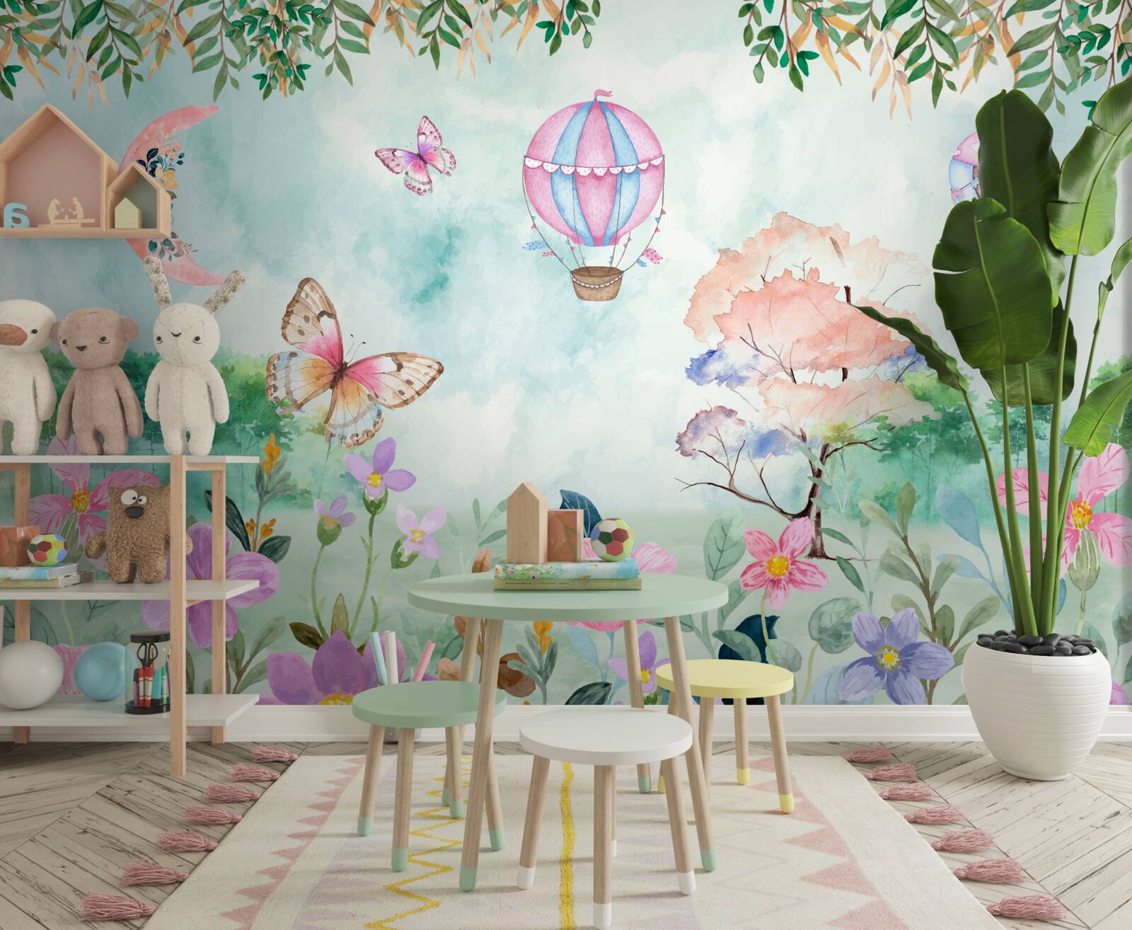 Fototapeta Świat baśni, kwitnący jasnymi kolorami