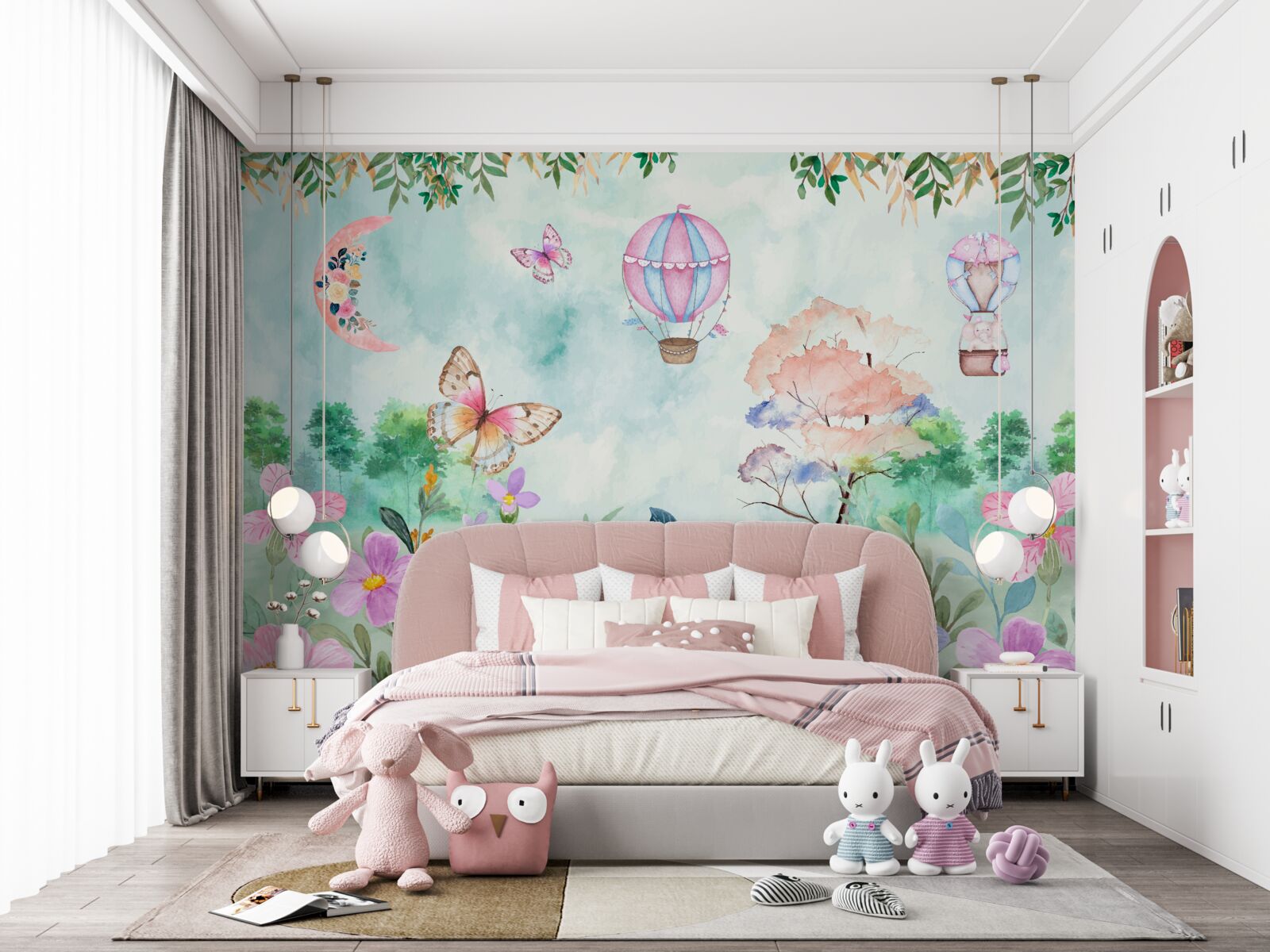 Fototapeta Świat baśni, kwitnący jasnymi kolorami