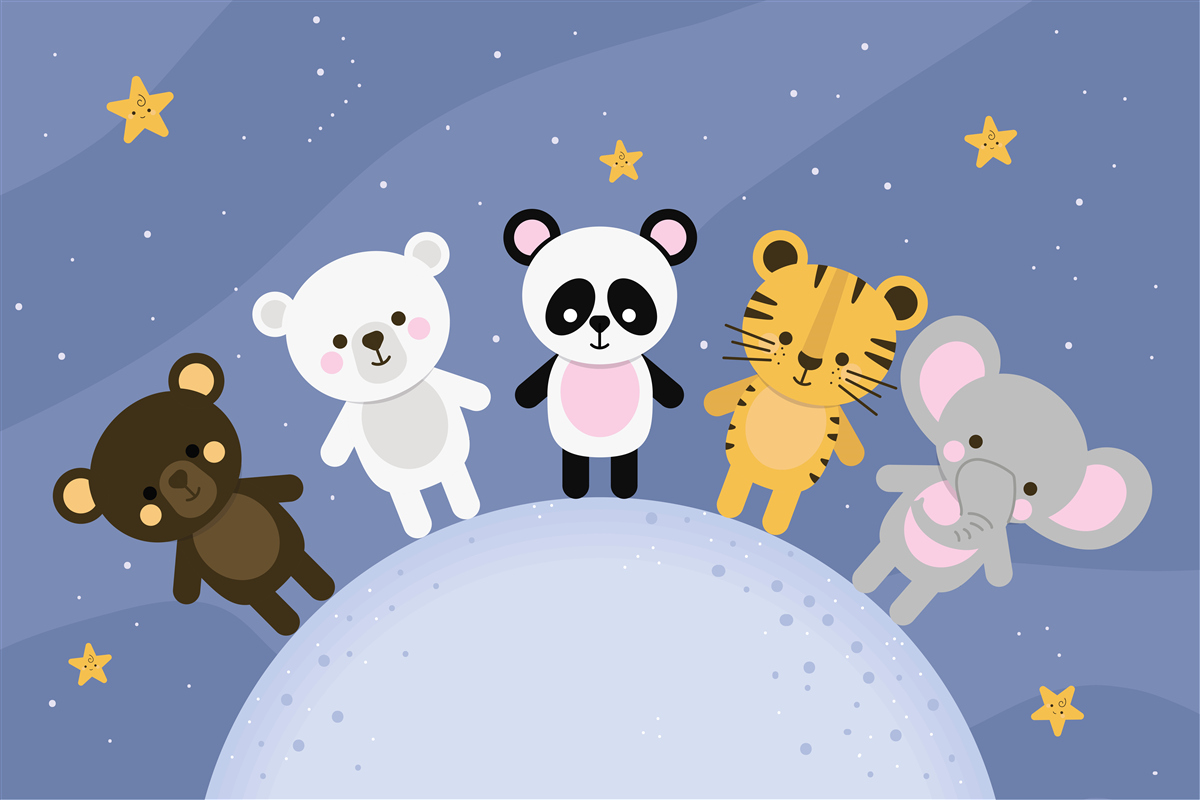 Fototapeta zwierzęta żyjące w zgodzie ze sobą