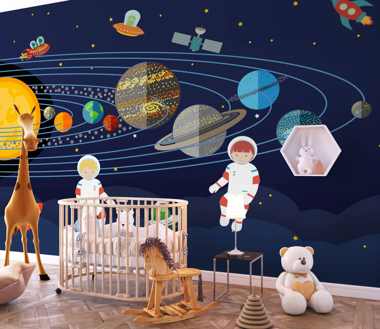 Fototapeta ludzkość i inni mieszkańcy wszechświata