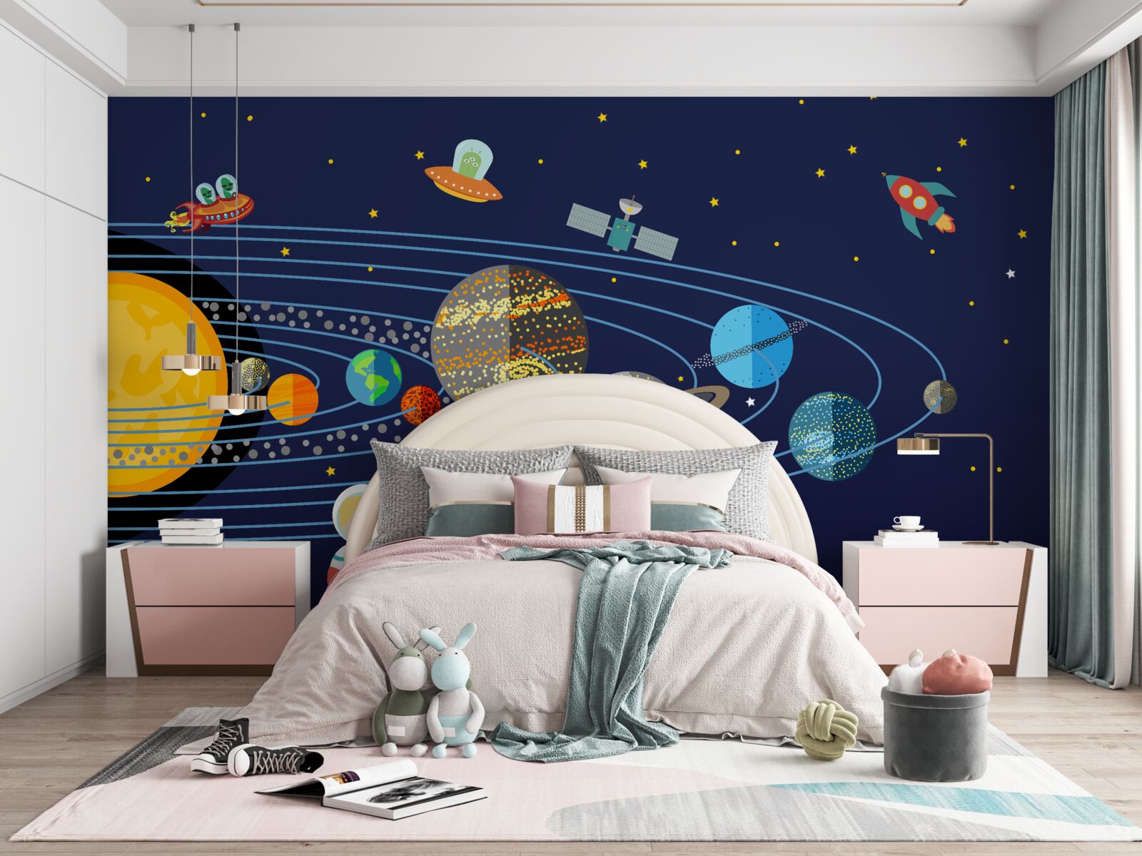 Fototapeta ludzkość i inni mieszkańcy wszechświata