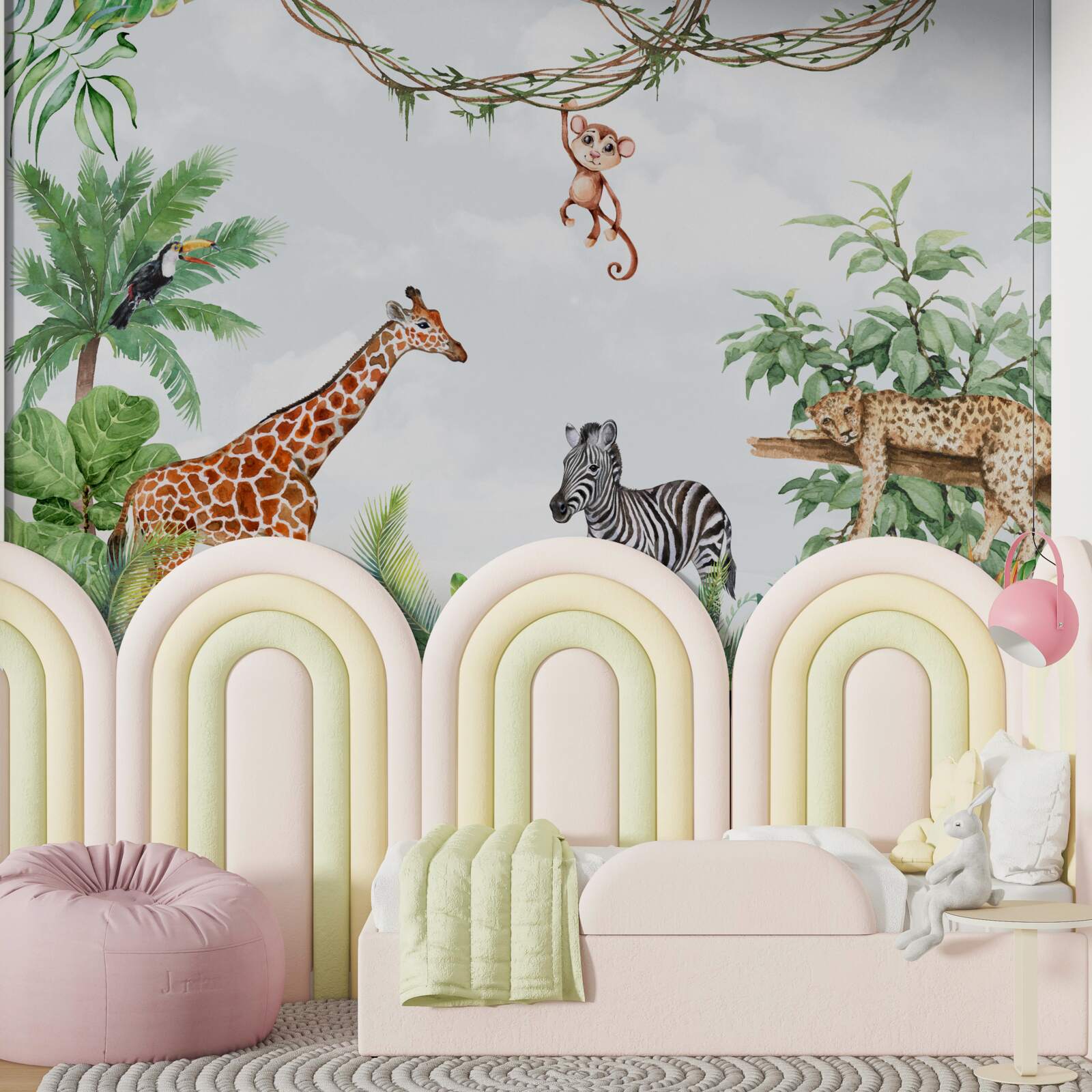 Fototapeta zwierzęta z regionów tropikalnych odpoczywają