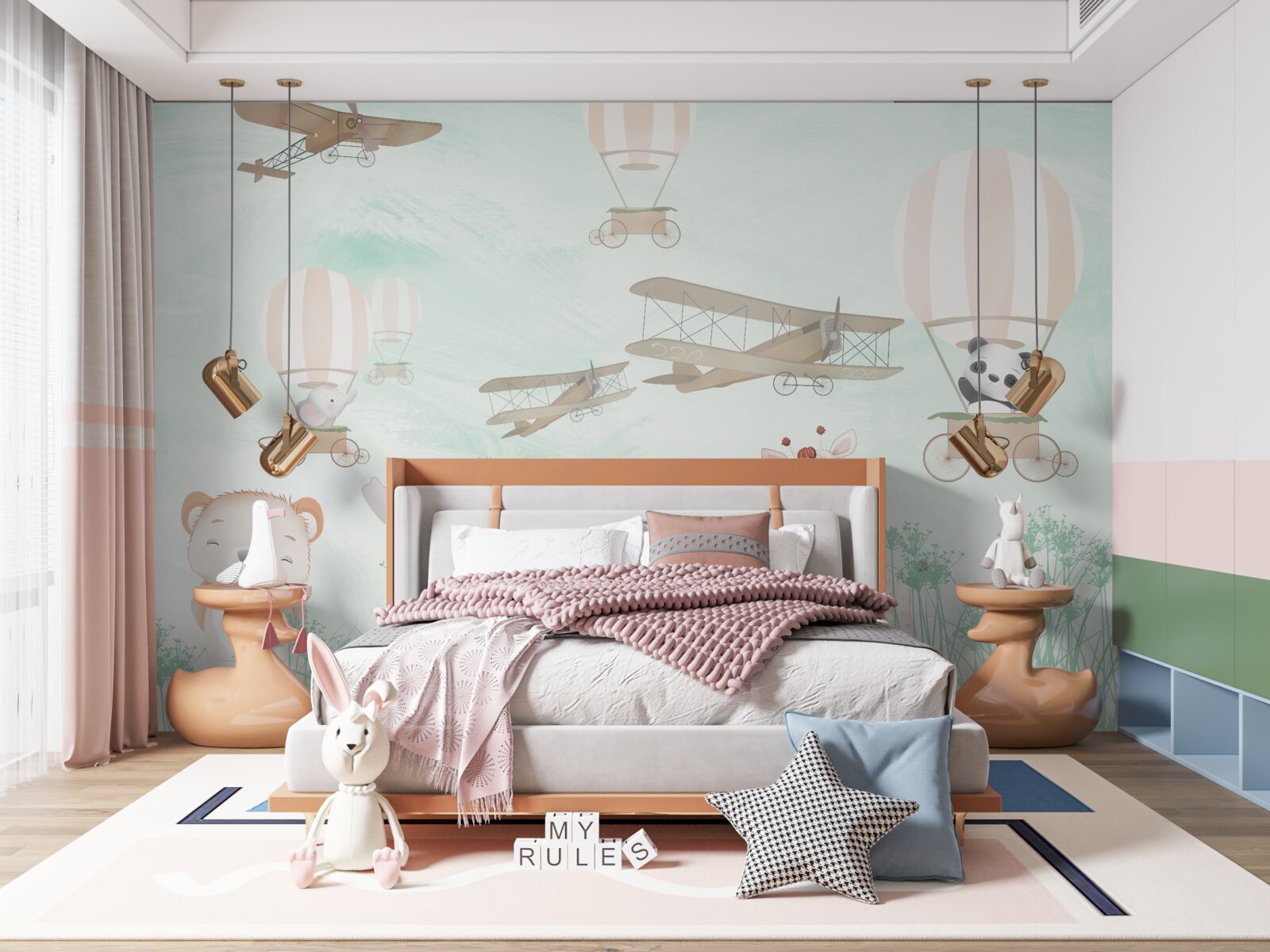 Fototapeta młodzi ludzie eksplorują niebo