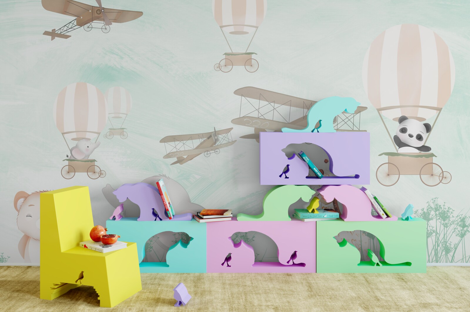 Fototapeta młodzi ludzie eksplorują niebo