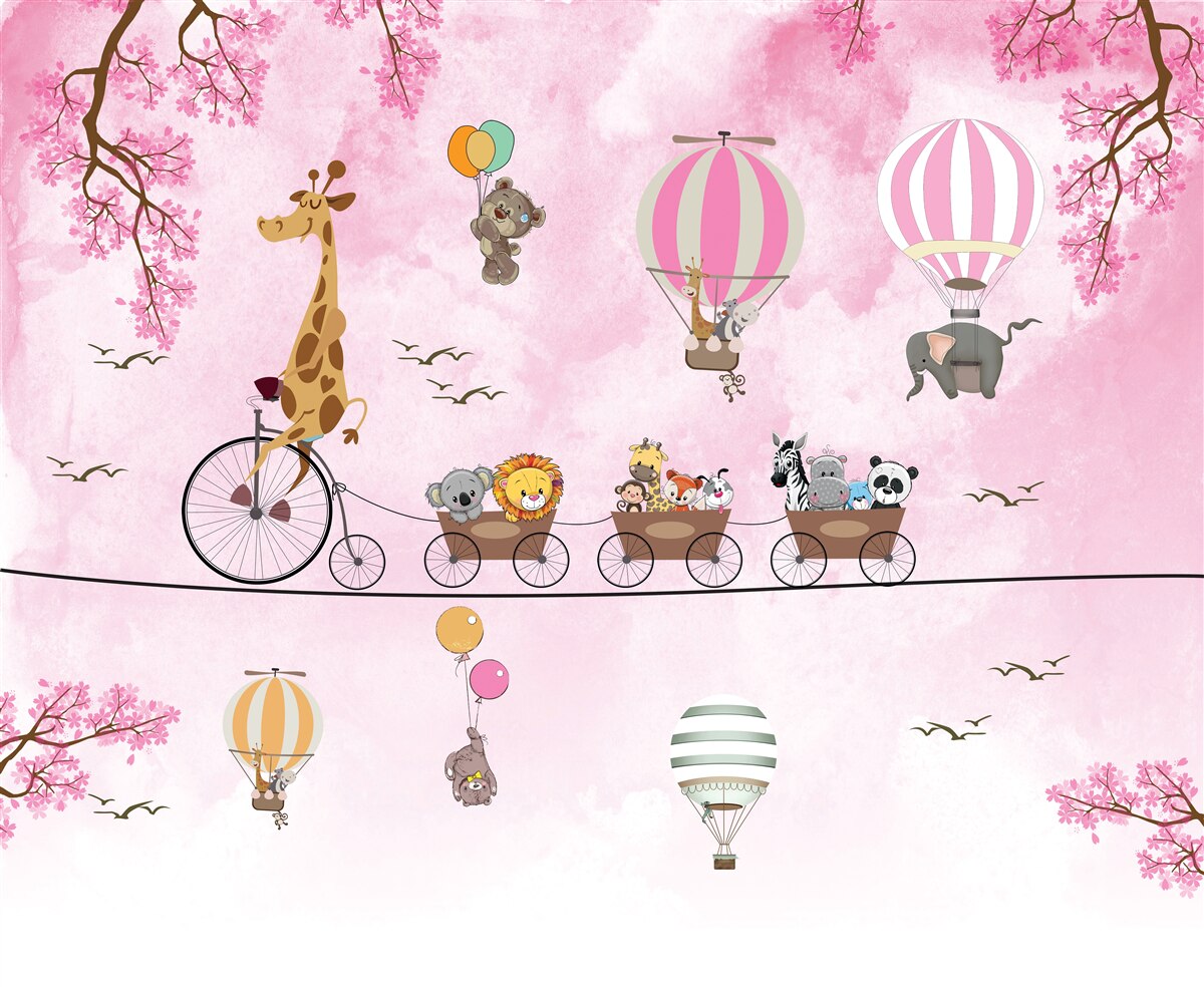 Fototapeta młodzi lotnicy na wysokim drucie