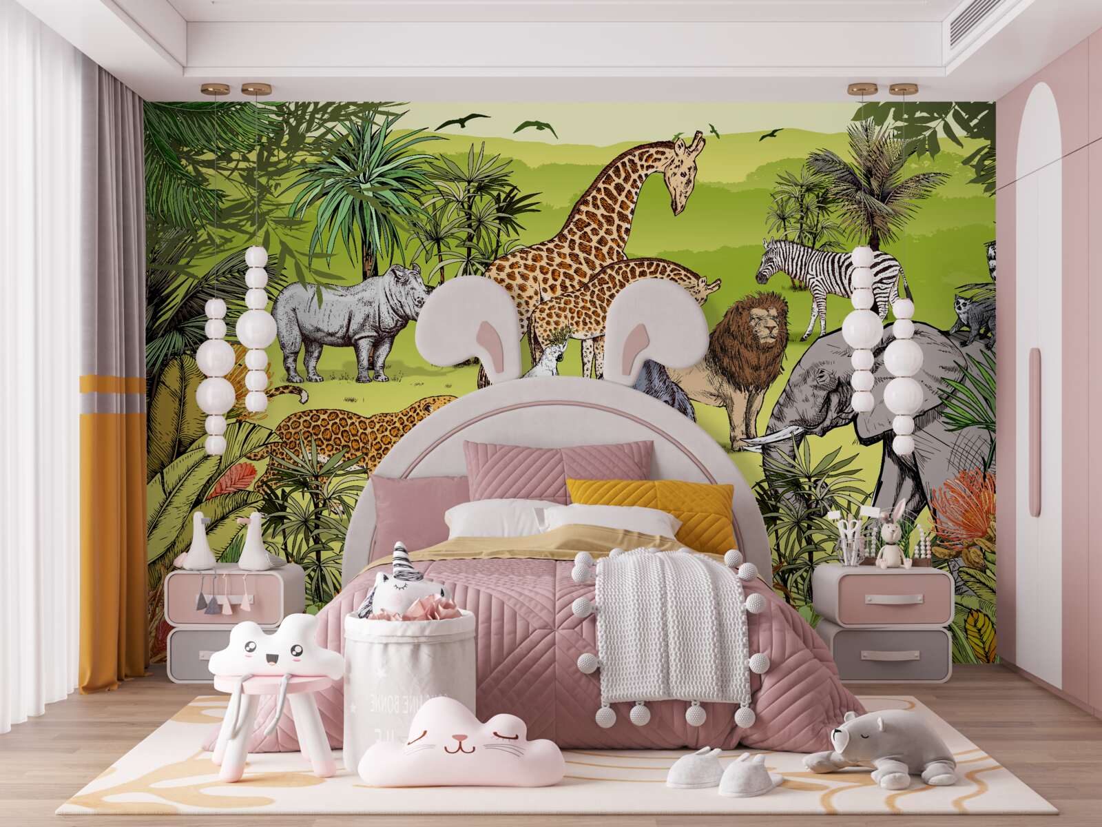 Fototapeta najpotężniejsze stworzenia dżungli