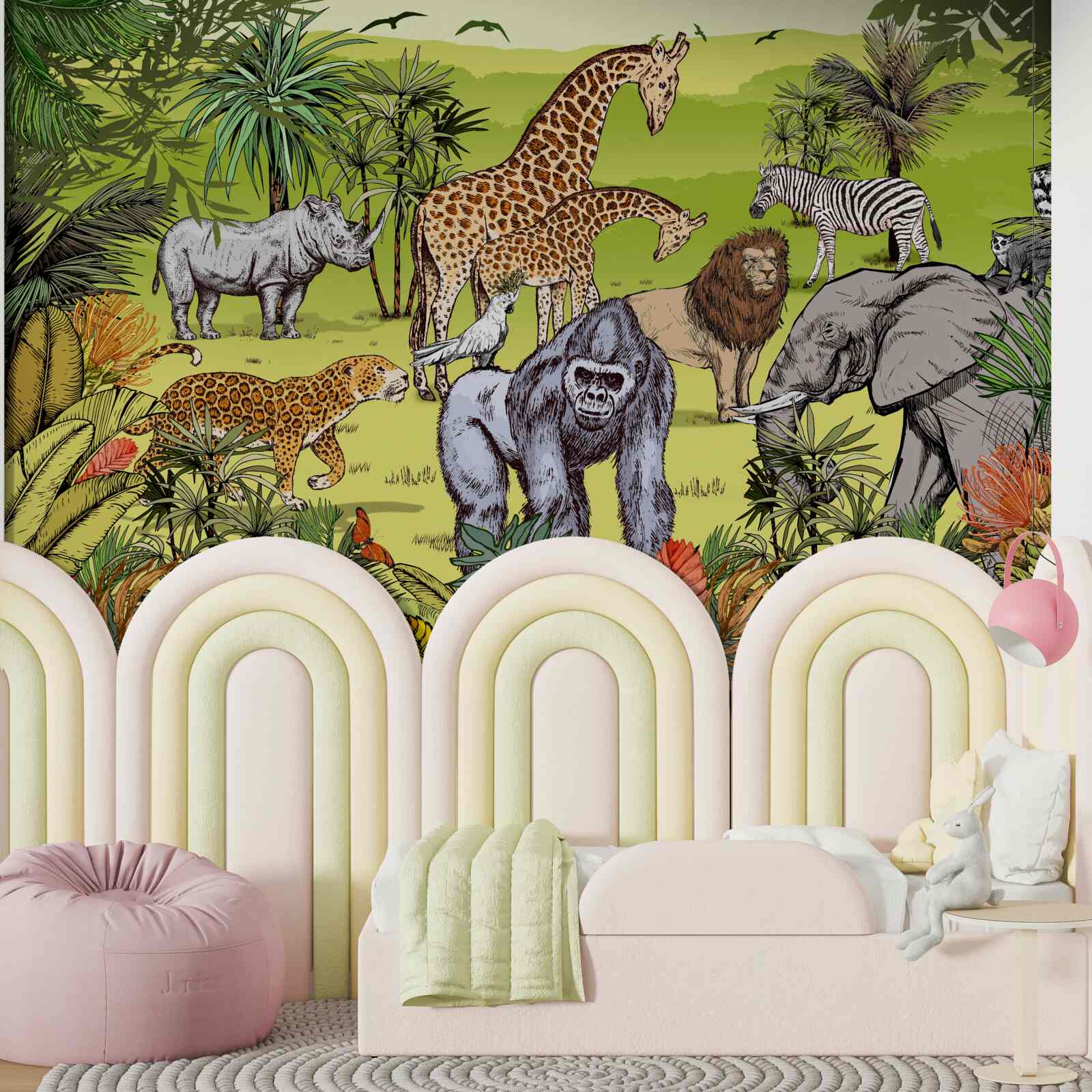 Fototapeta najpotężniejsze stworzenia dżungli