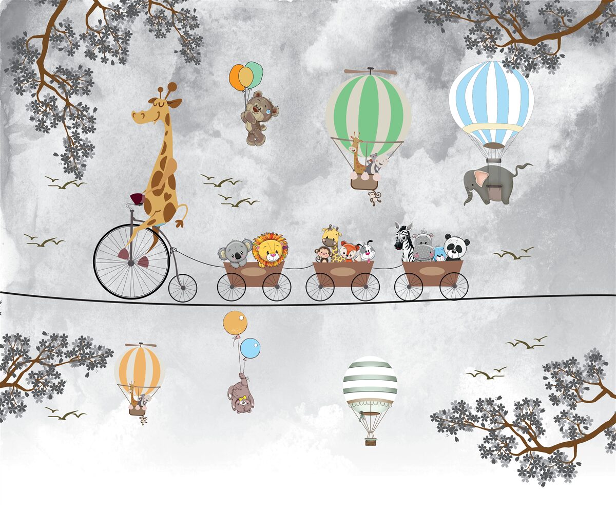 Fototapeta młode gimnastyczki w klasie