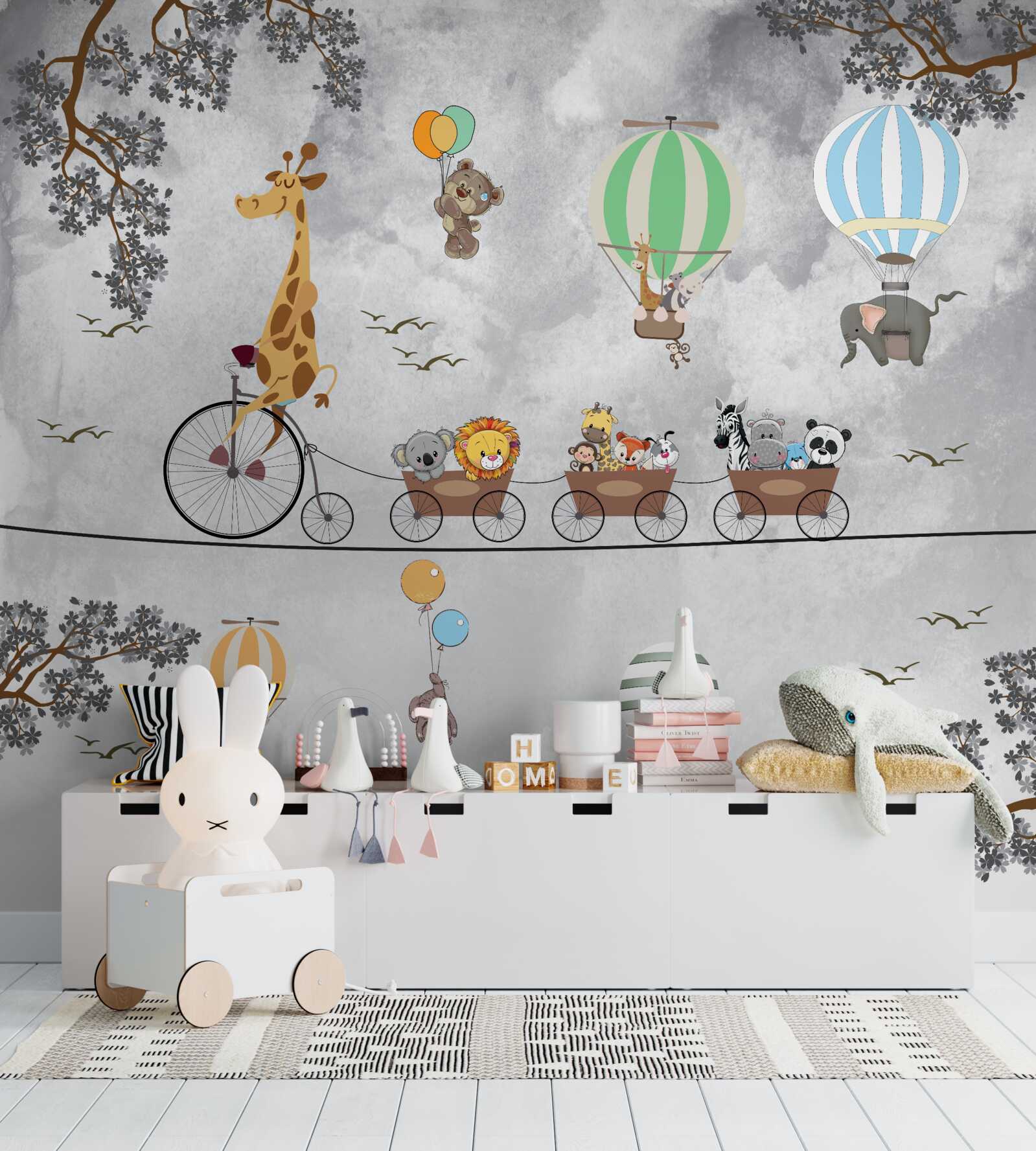 Fototapeta młode gimnastyczki w klasie