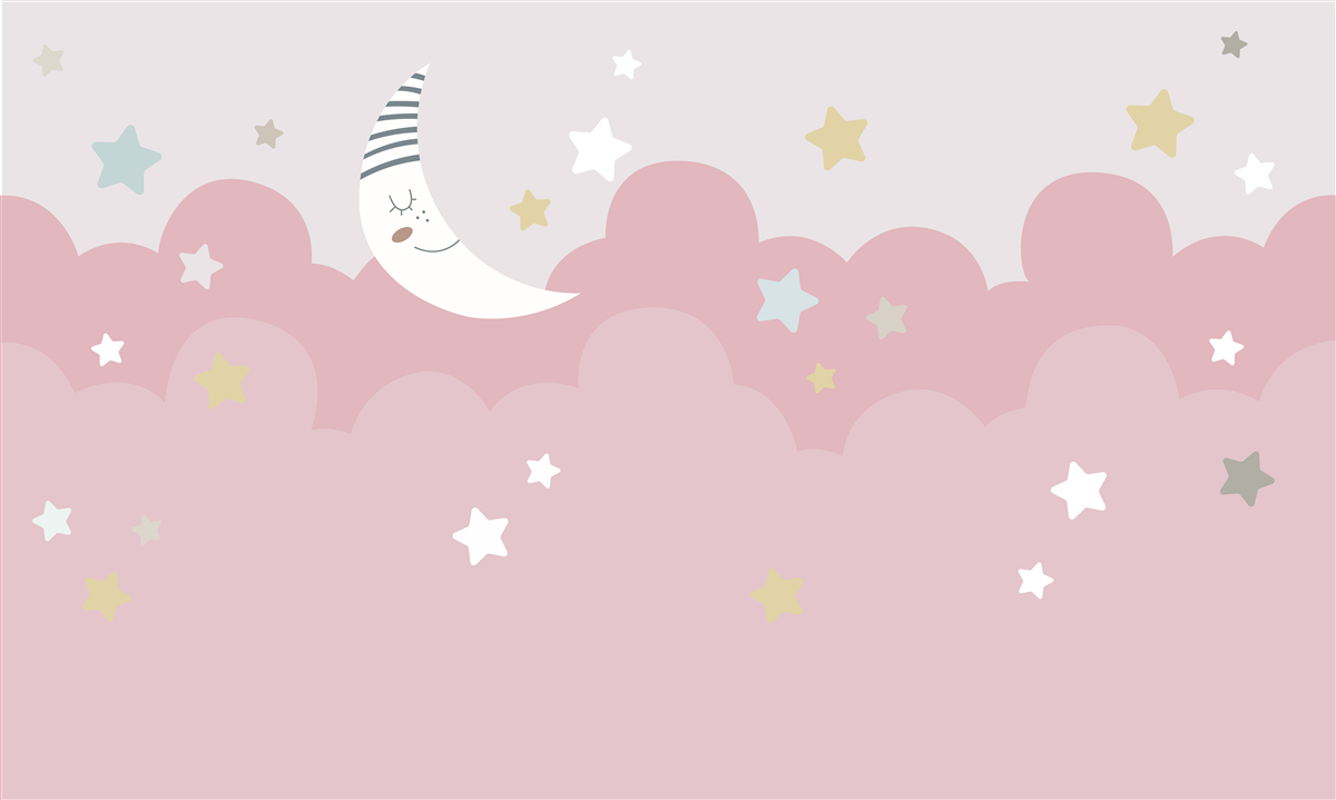 Fototapeta księżyc idzie odpocząć