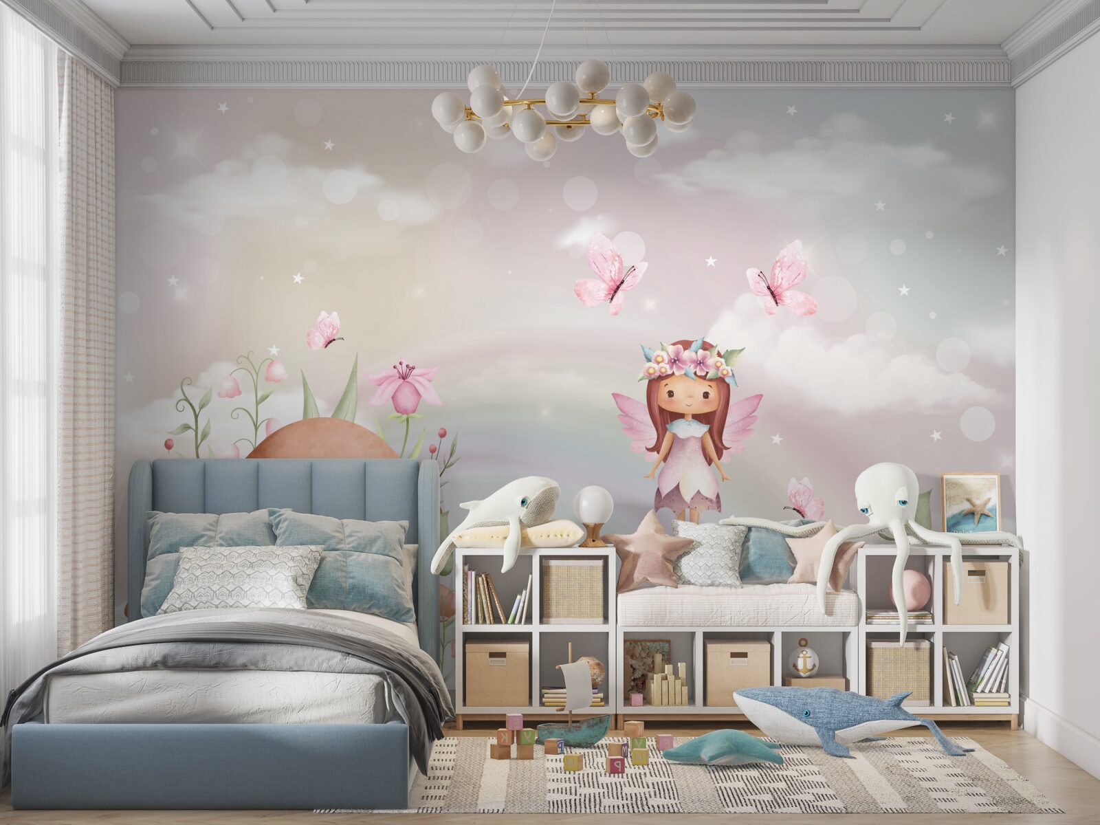 Fototapeta leśny domek wróżki