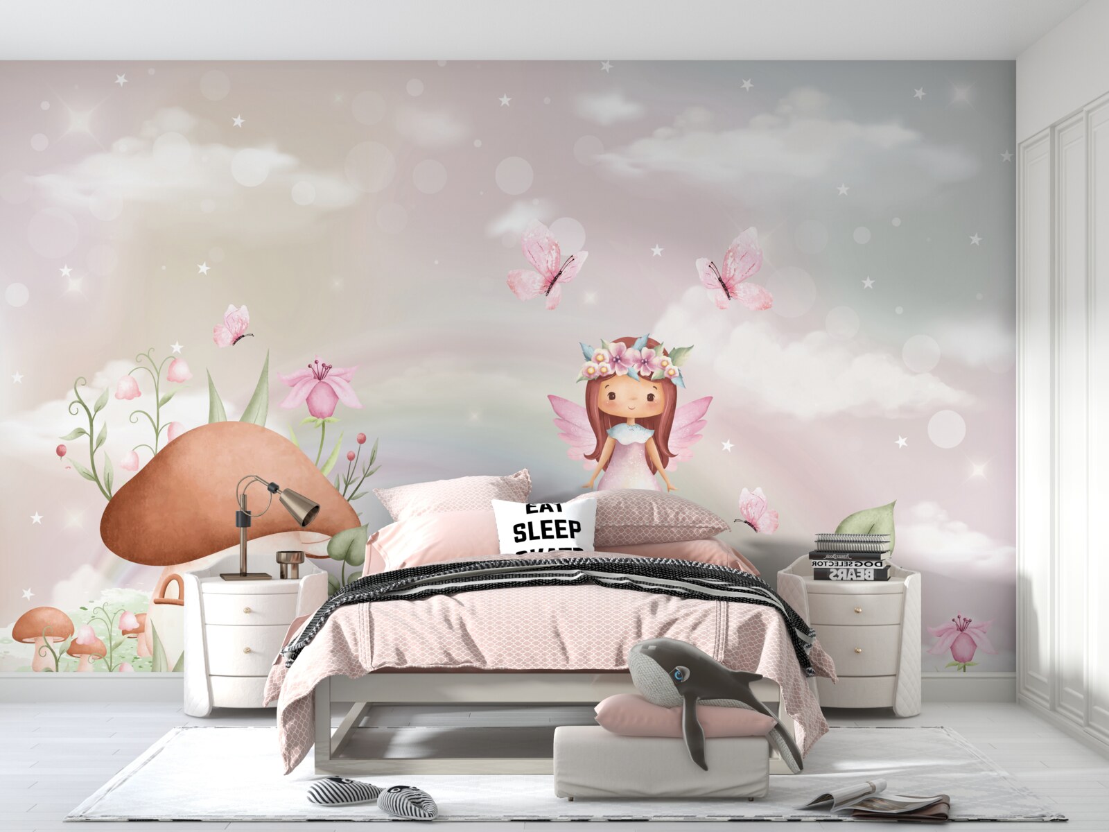 Fototapeta leśny domek wróżki