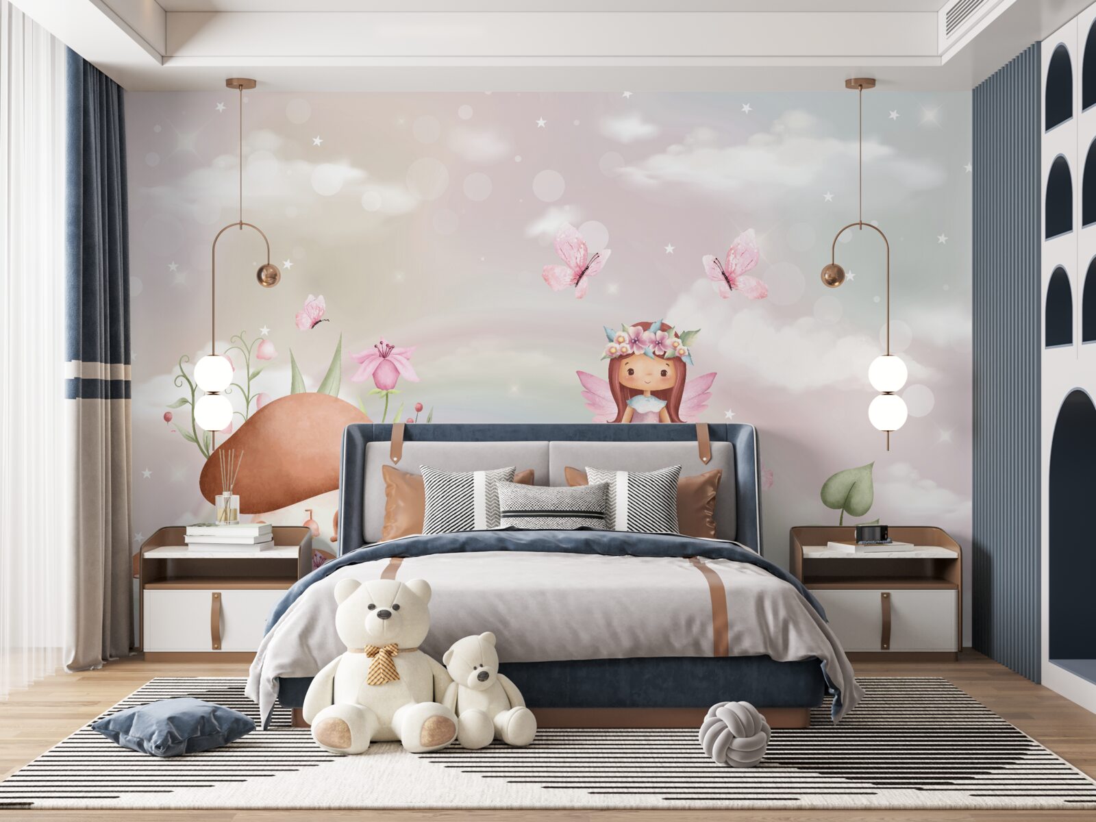 Fototapeta leśny domek wróżki