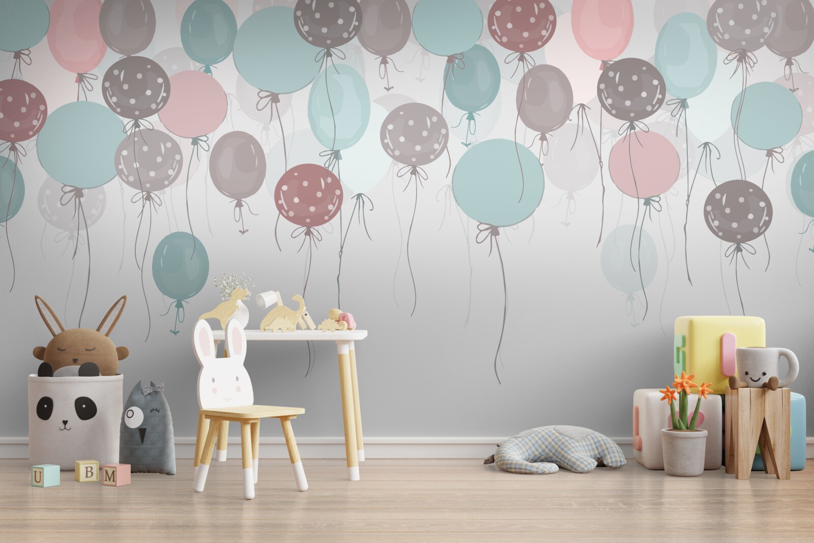 Fototapeta mnóstwo balonów