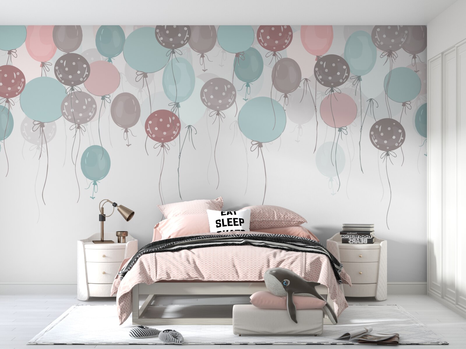 Fototapeta mnóstwo balonów