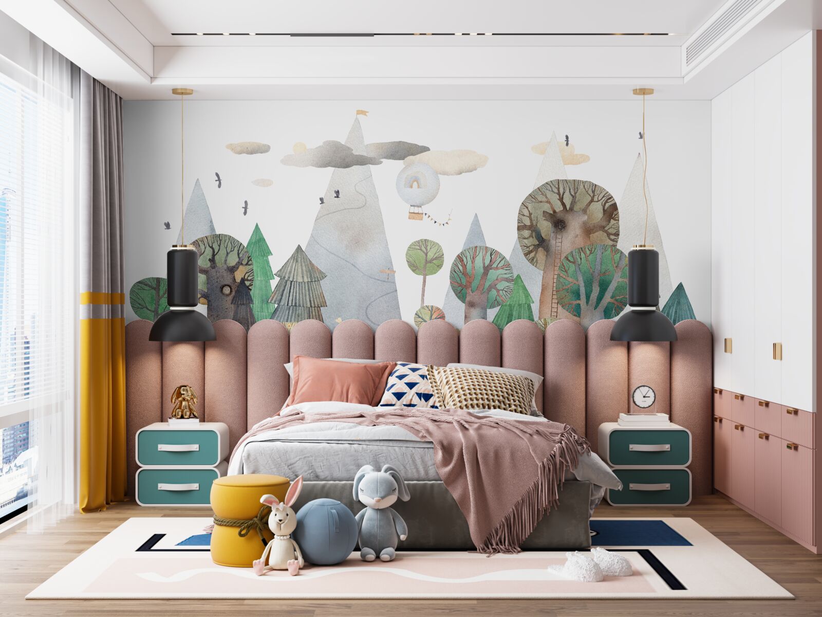 Fototapeta tajemniczy magiczny las