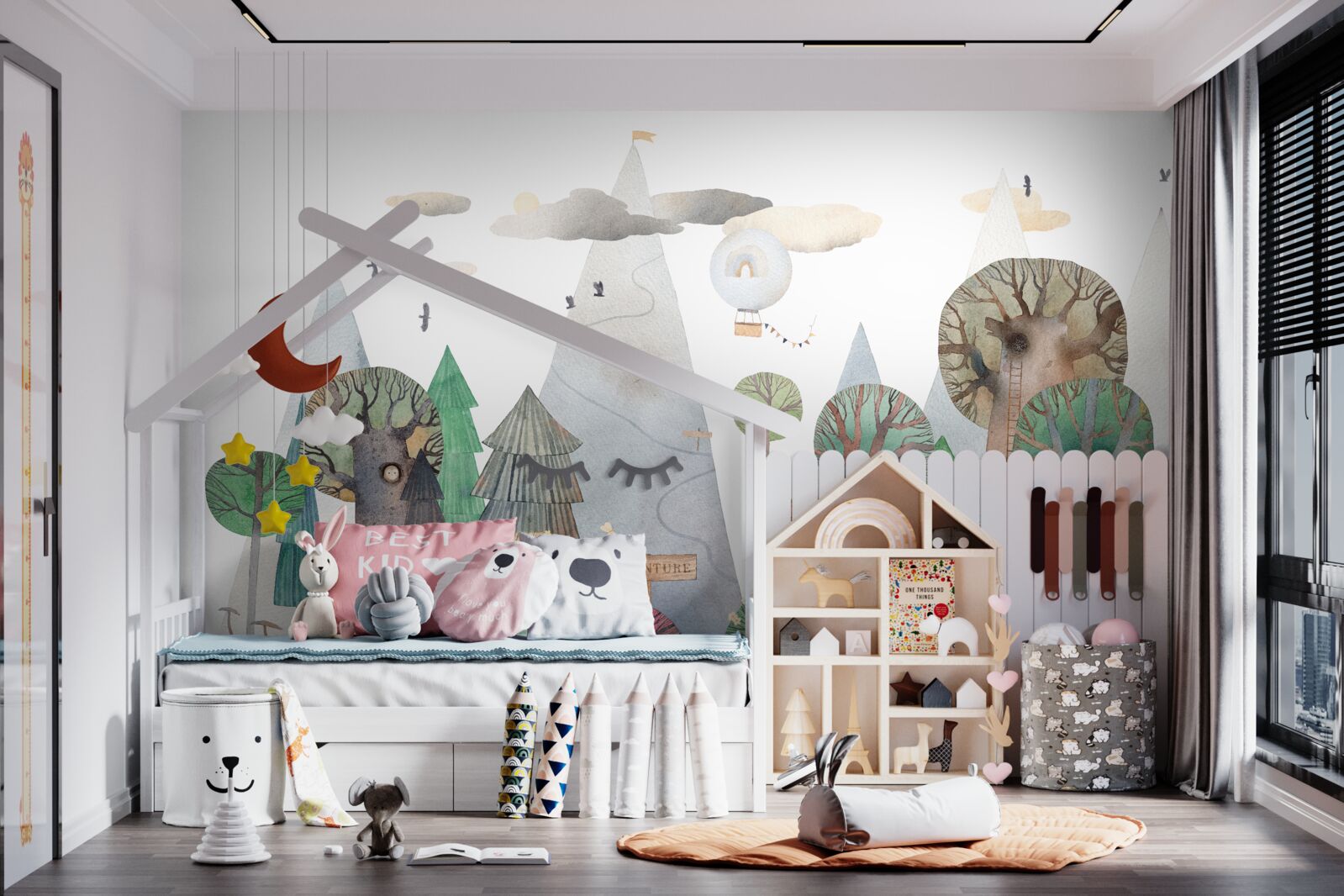 Fototapeta tajemniczy magiczny las