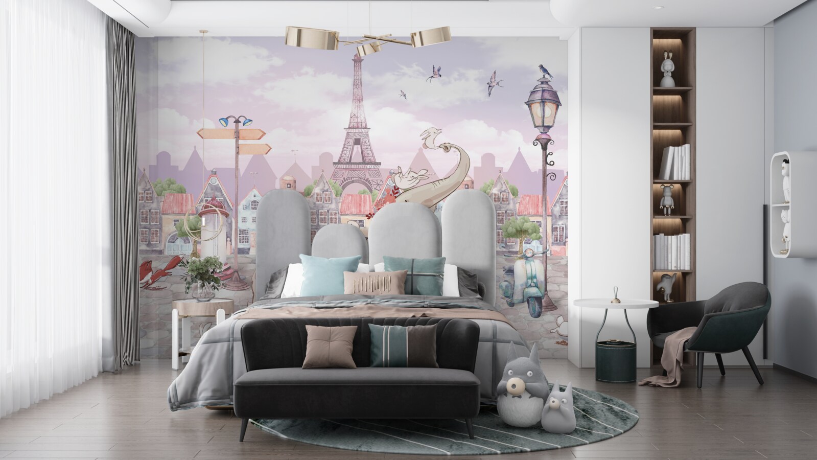 Fototapeta do miasta przybył słoń