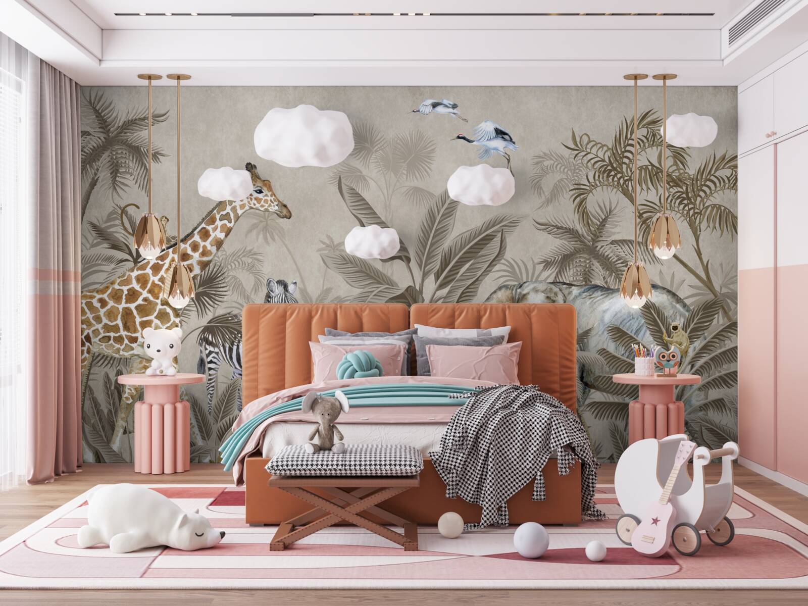 Fototapeta zwierzęta lubią deszcz