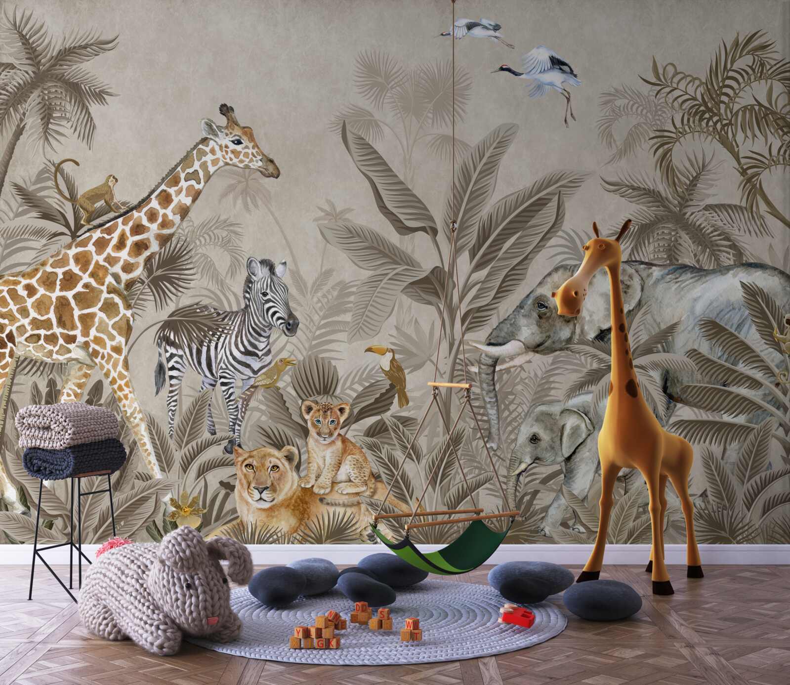 Fototapeta zwierzęta lubią deszcz