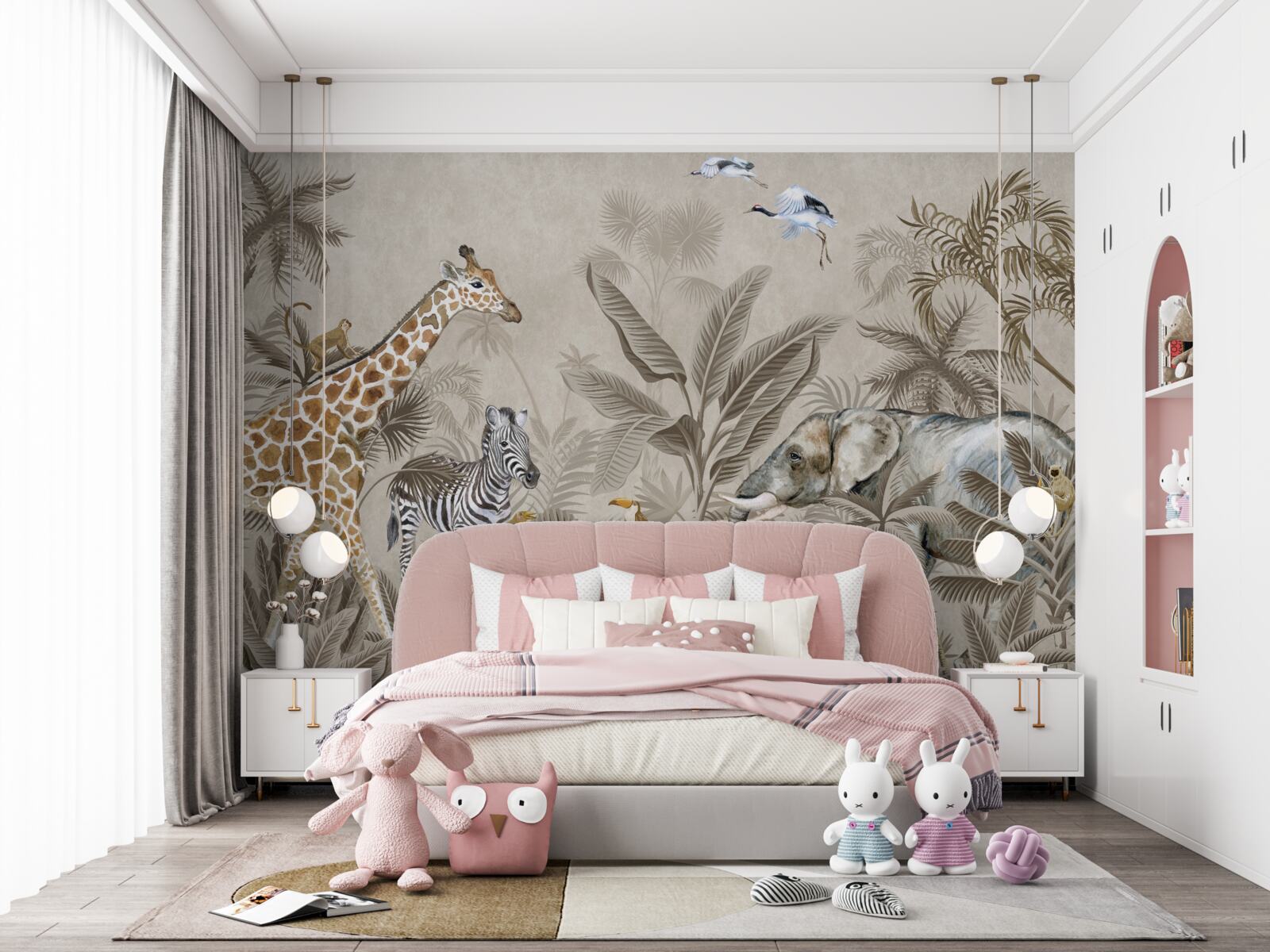 Fototapeta zwierzęta lubią deszcz