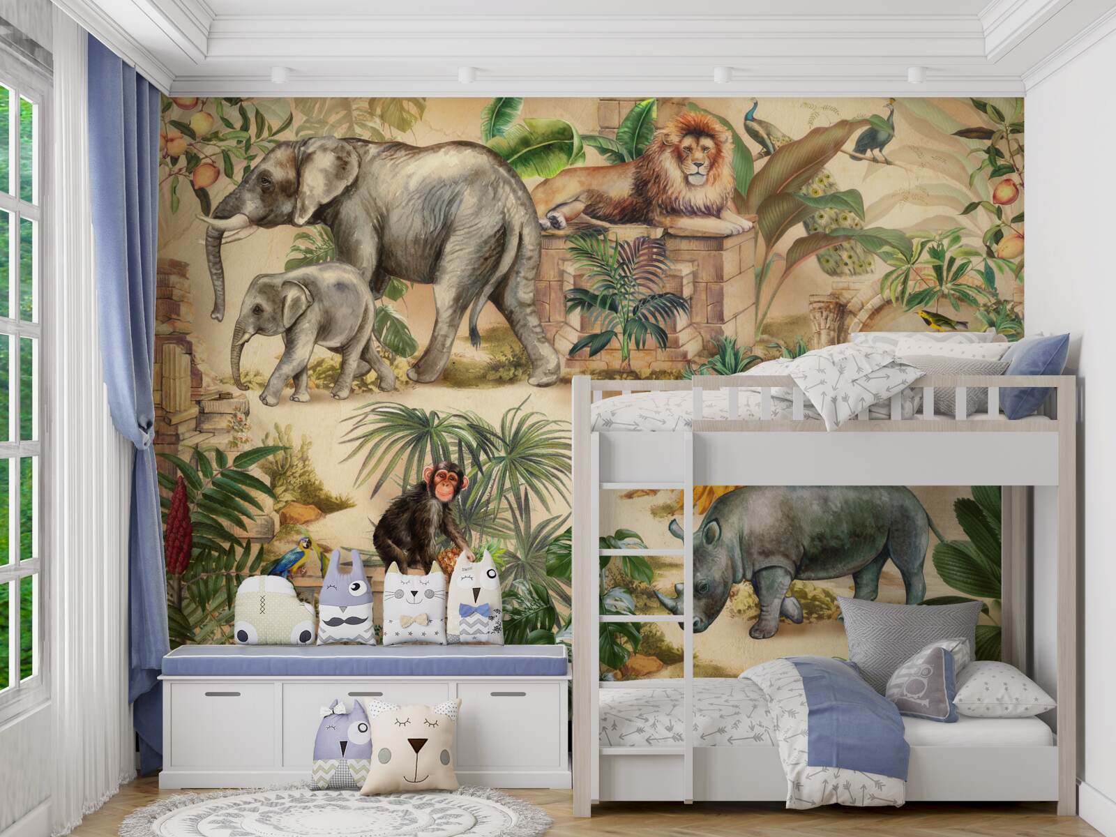 Fototapeta główni mieszkańcy tropików