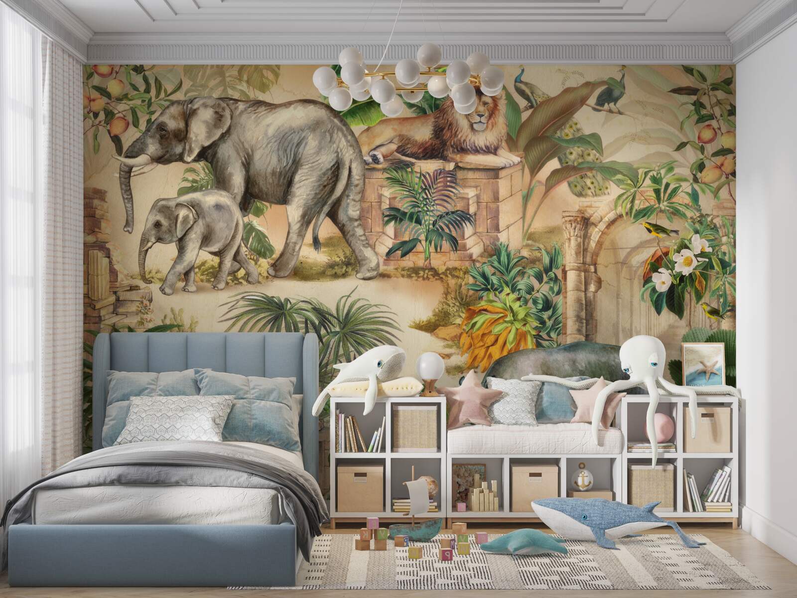 Fototapeta główni mieszkańcy tropików