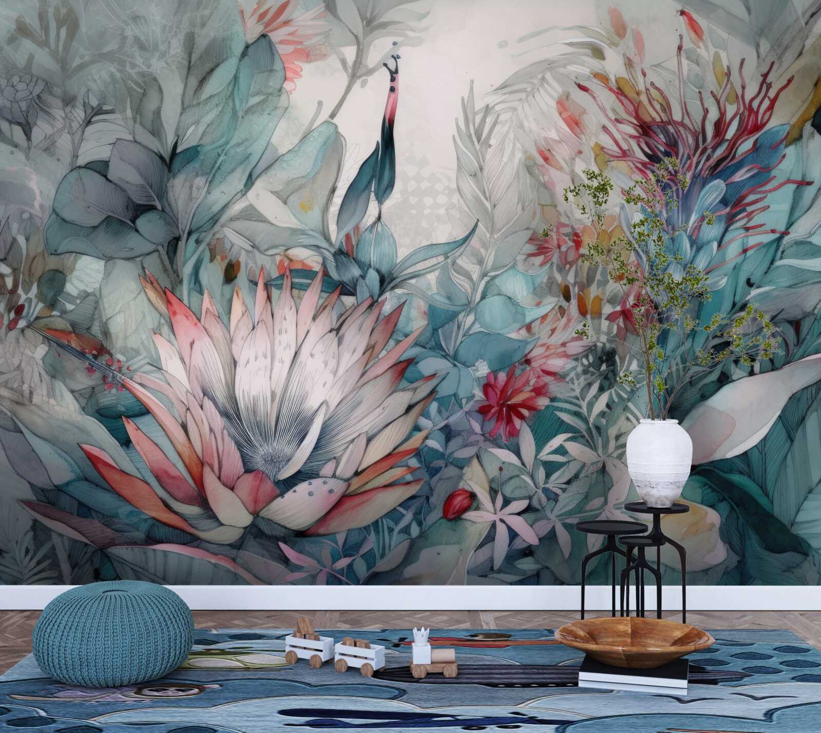 Fototapeta rośliny w lasach tropikalnych