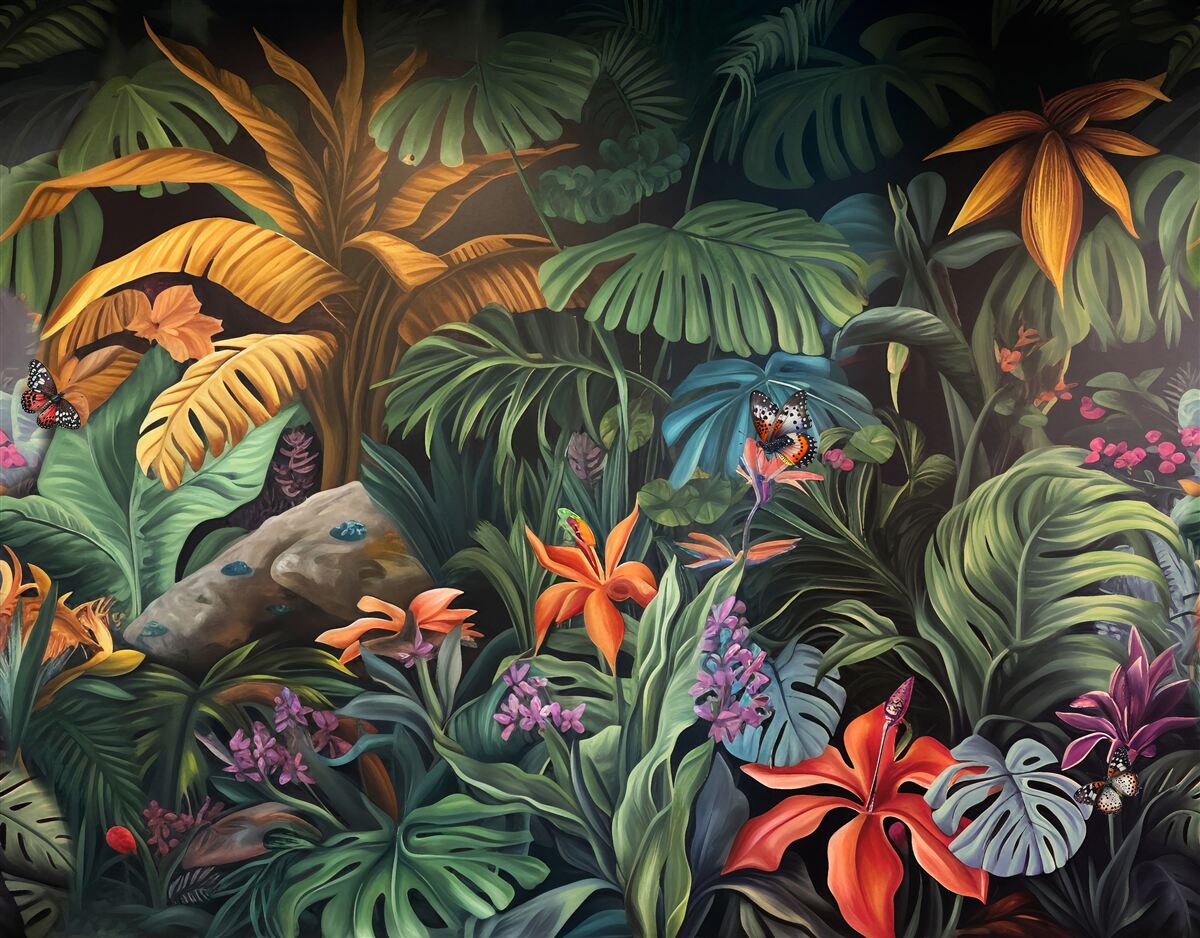 Fototapeta gęsta zieleń lasów tropikalnych