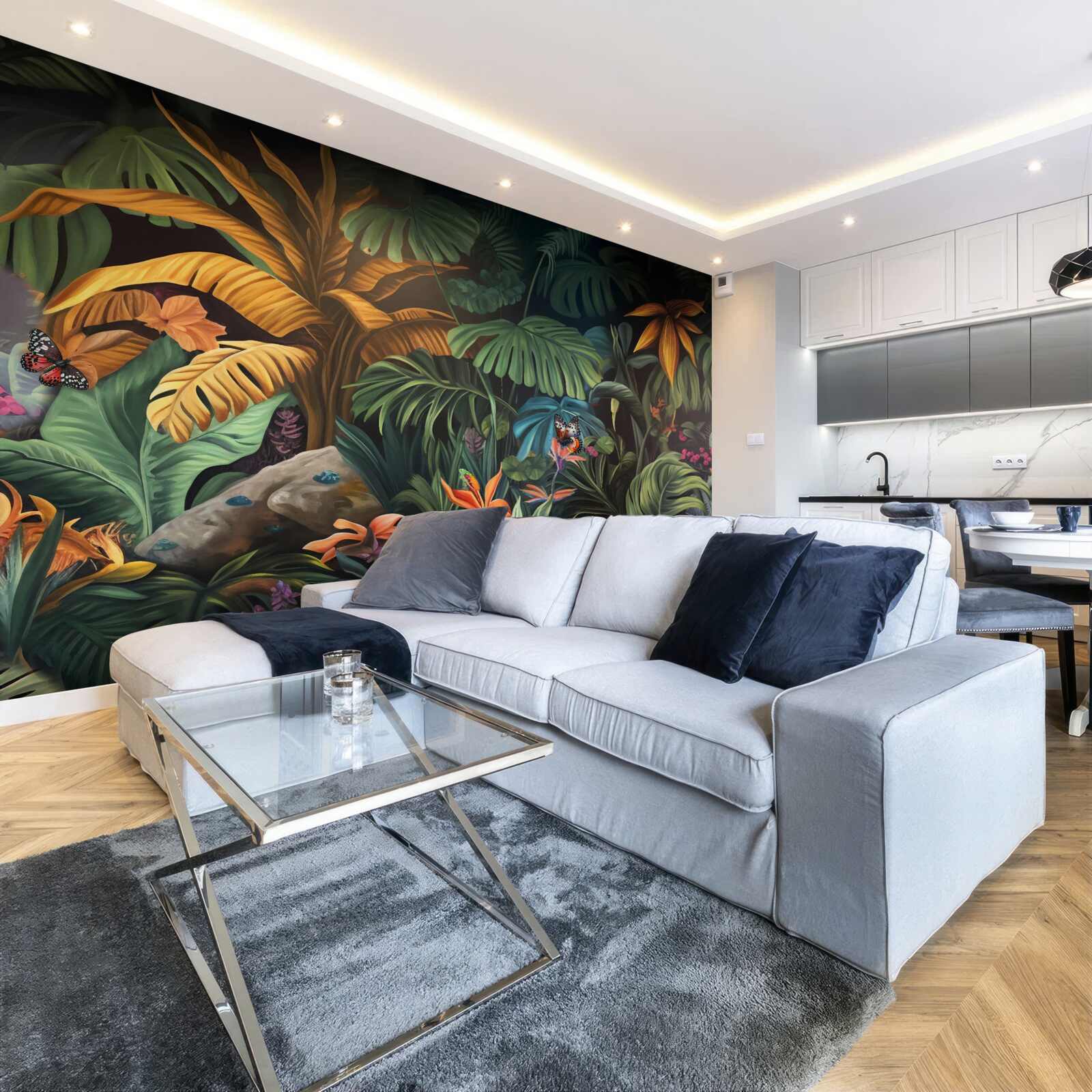 Fototapeta gęsta zieleń lasów tropikalnych