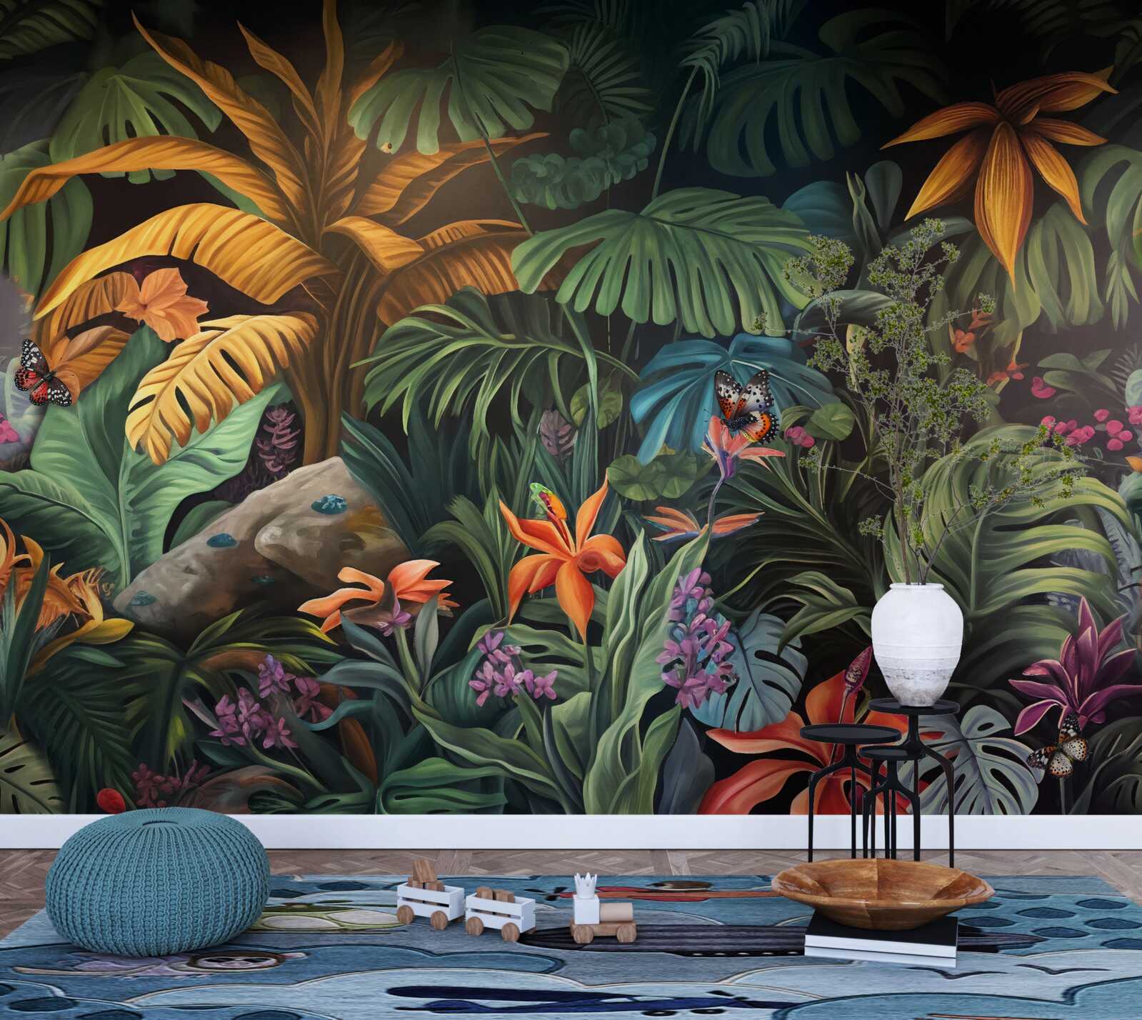 Fototapeta gęsta zieleń lasów tropikalnych