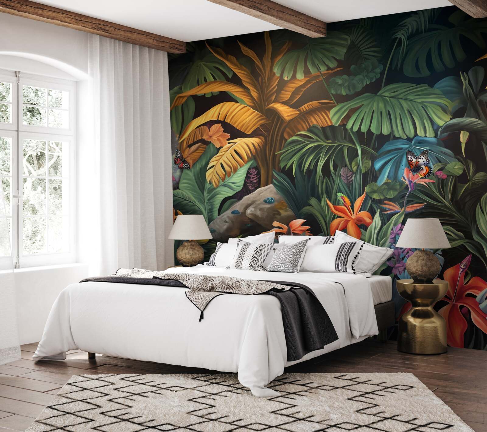 Fototapeta gęsta zieleń lasów tropikalnych