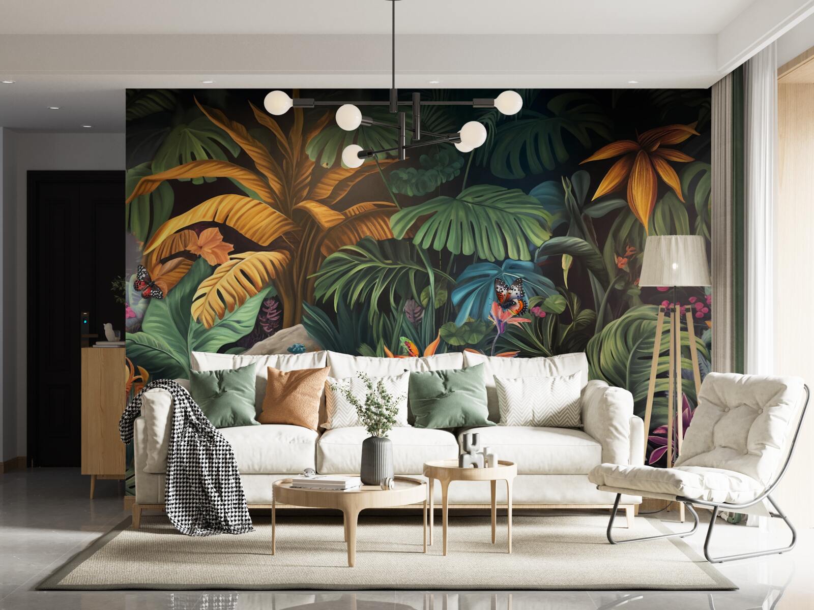 Fototapeta gęsta zieleń lasów tropikalnych