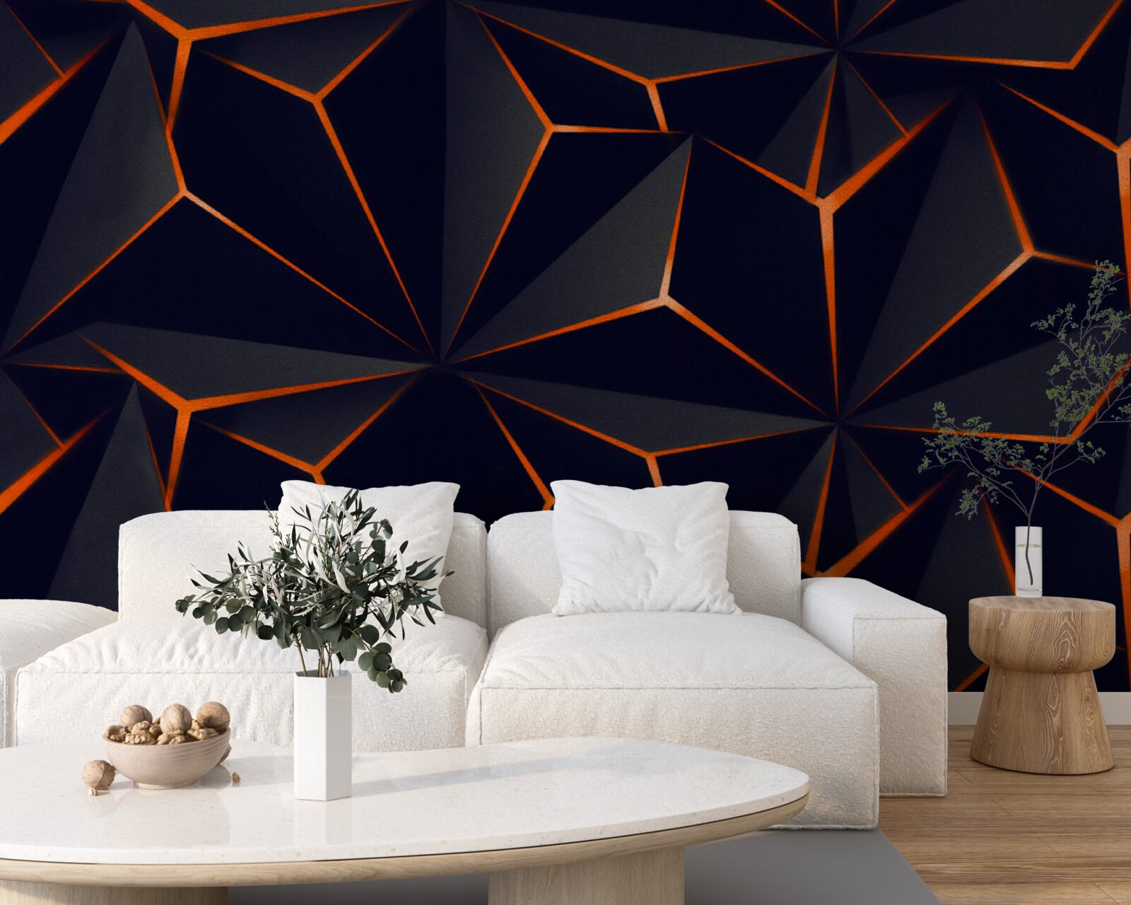 Fototapeta piramidy są czarne z czerwonymi krawędziami