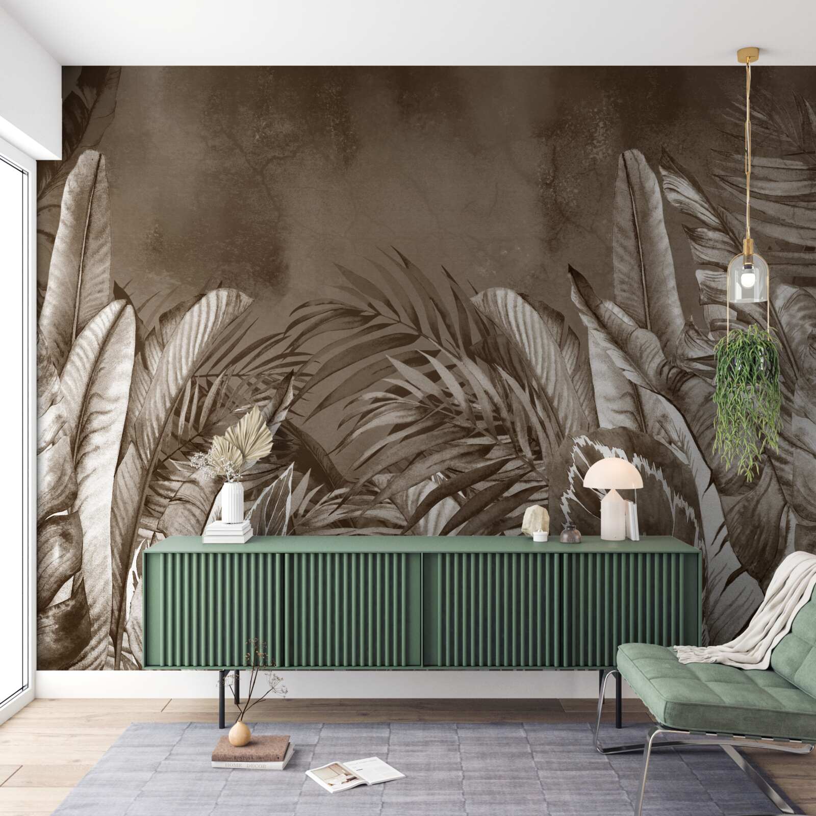 Fototapeta las deszczowy czeka na deszcz